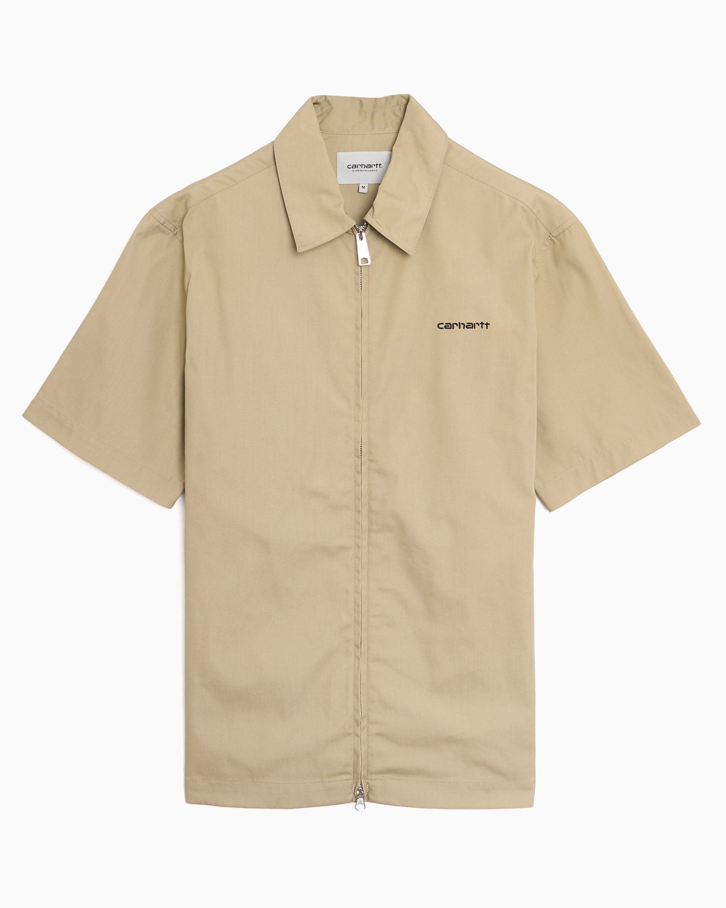 Camisa con logo Relaxed de manga corta Carhartt WIP Postal Zip para hombre