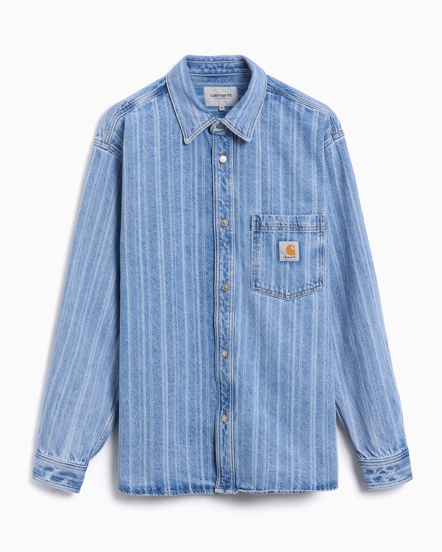 Camisa de rayas Denim Carhartt WIP Rylan para hombre