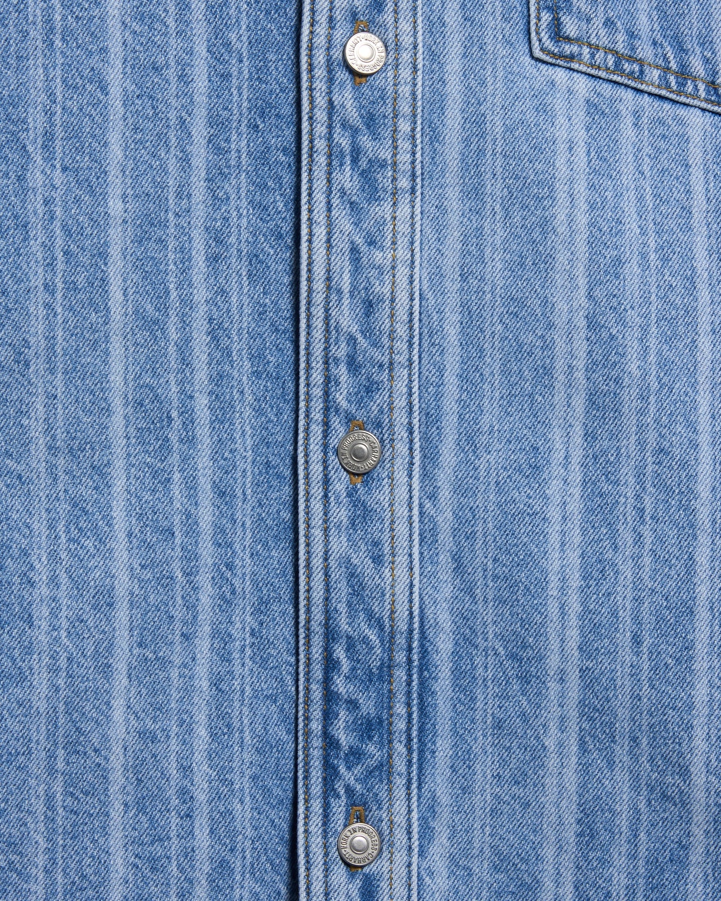 Camisa de rayas Denim Carhartt WIP Rylan para hombre