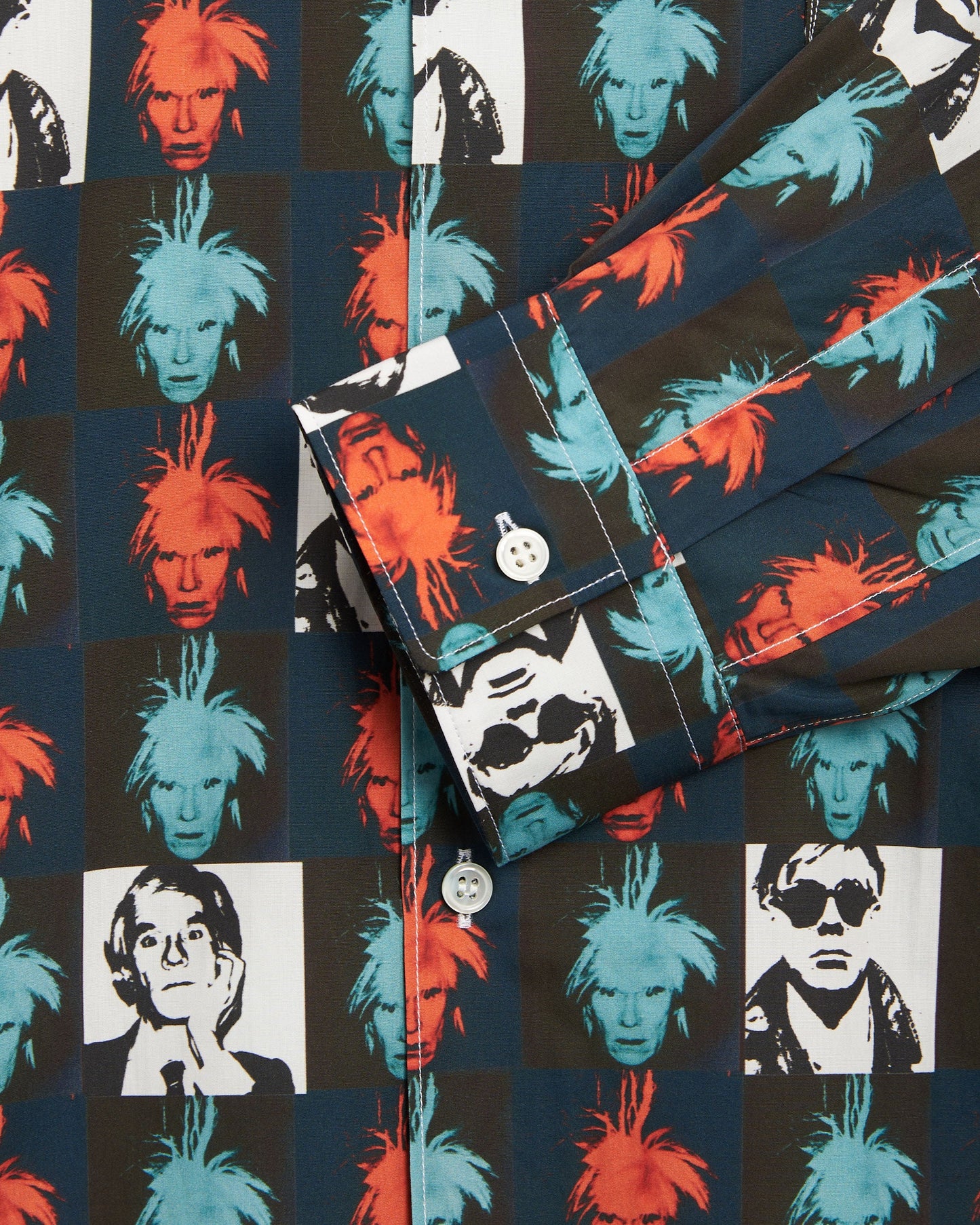 Camisa Comme Des Garçons Shirt Andy Warhol Men's Shirt para hombre