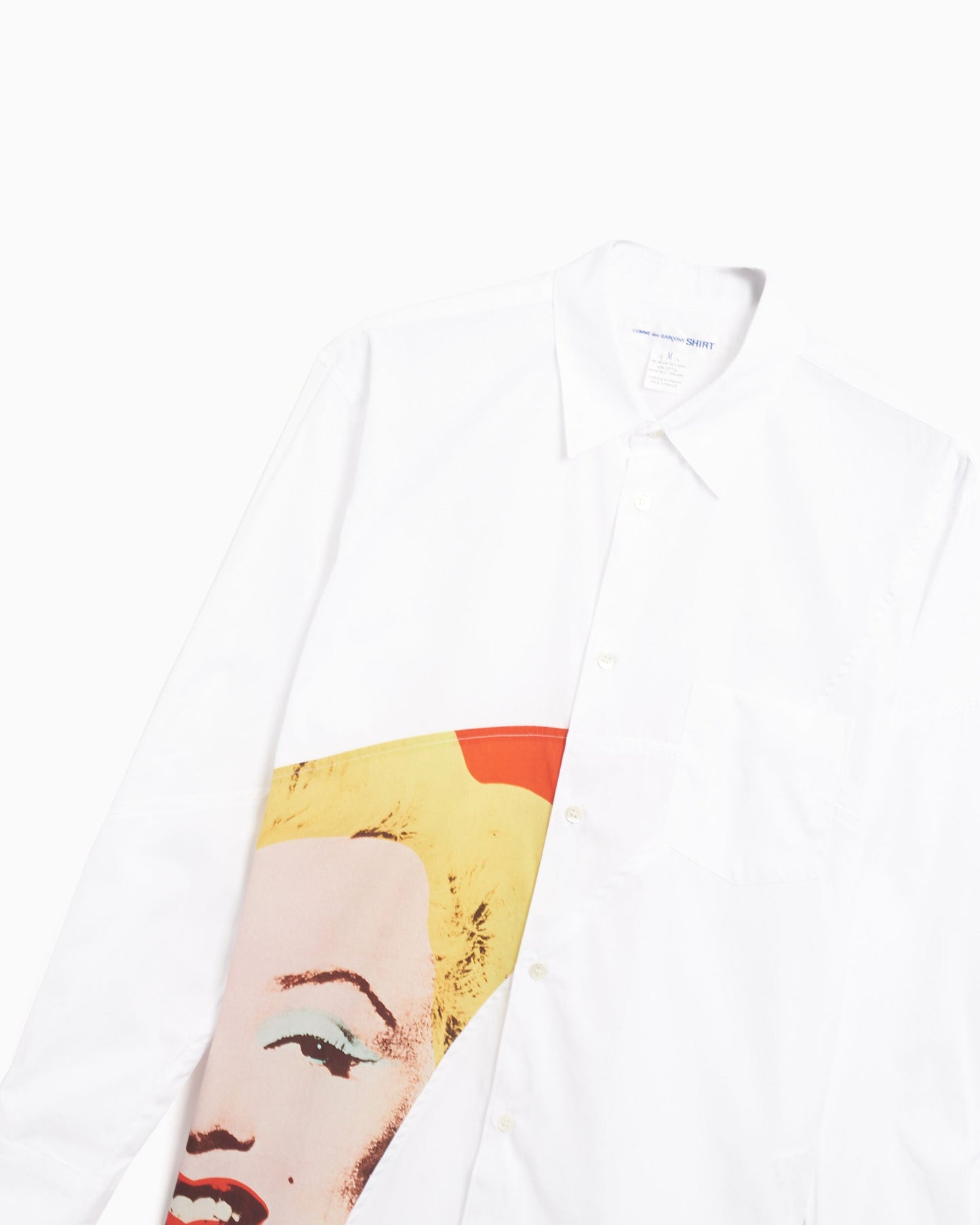 Camisa Comme Des Garçons Shirt Andy Warhol Men's Shirt para hombre