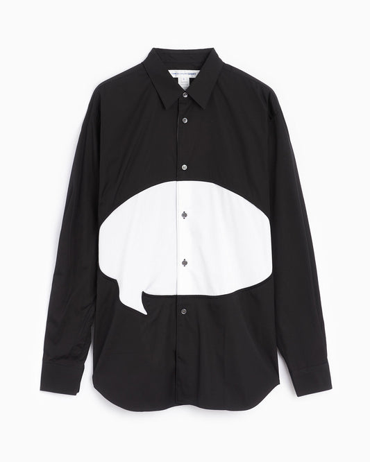 Camisa Comme Des Garçons Shirt x Christian Marclay Men's Woven Shirt para hombre