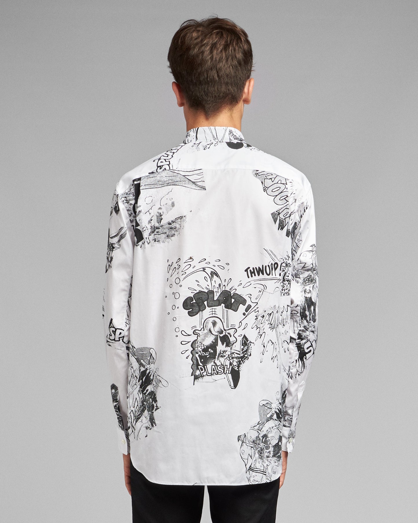 Camisa Comme Des Garçons Shirt x Christian Marclay Men's Woven Shirt para hombre