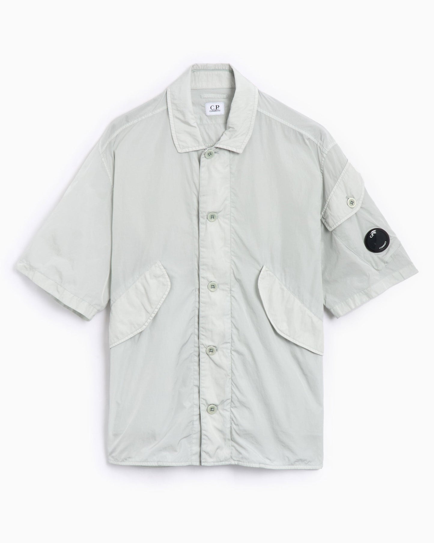Camisa Relaxed CP Company Men's Chrome-R Short Sleeve Shirt para hombre