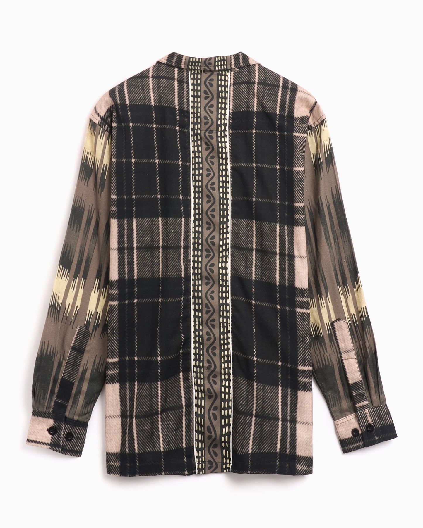 Camisa DEVÁ STATES Ikat Men's Long Sleeve Linen Shirt para hombre