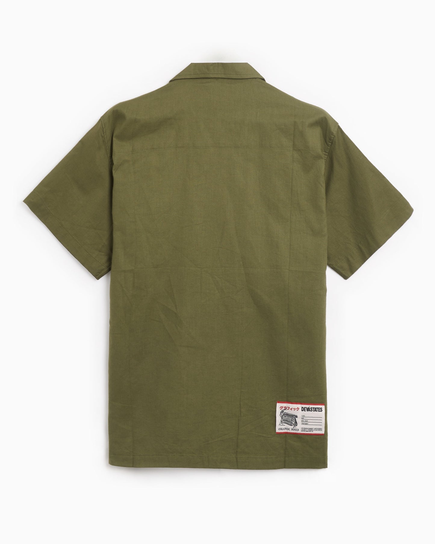 Camisa DEVÁ STATES Relic Embroidered Men's Short Sleeve Shirt para hombre