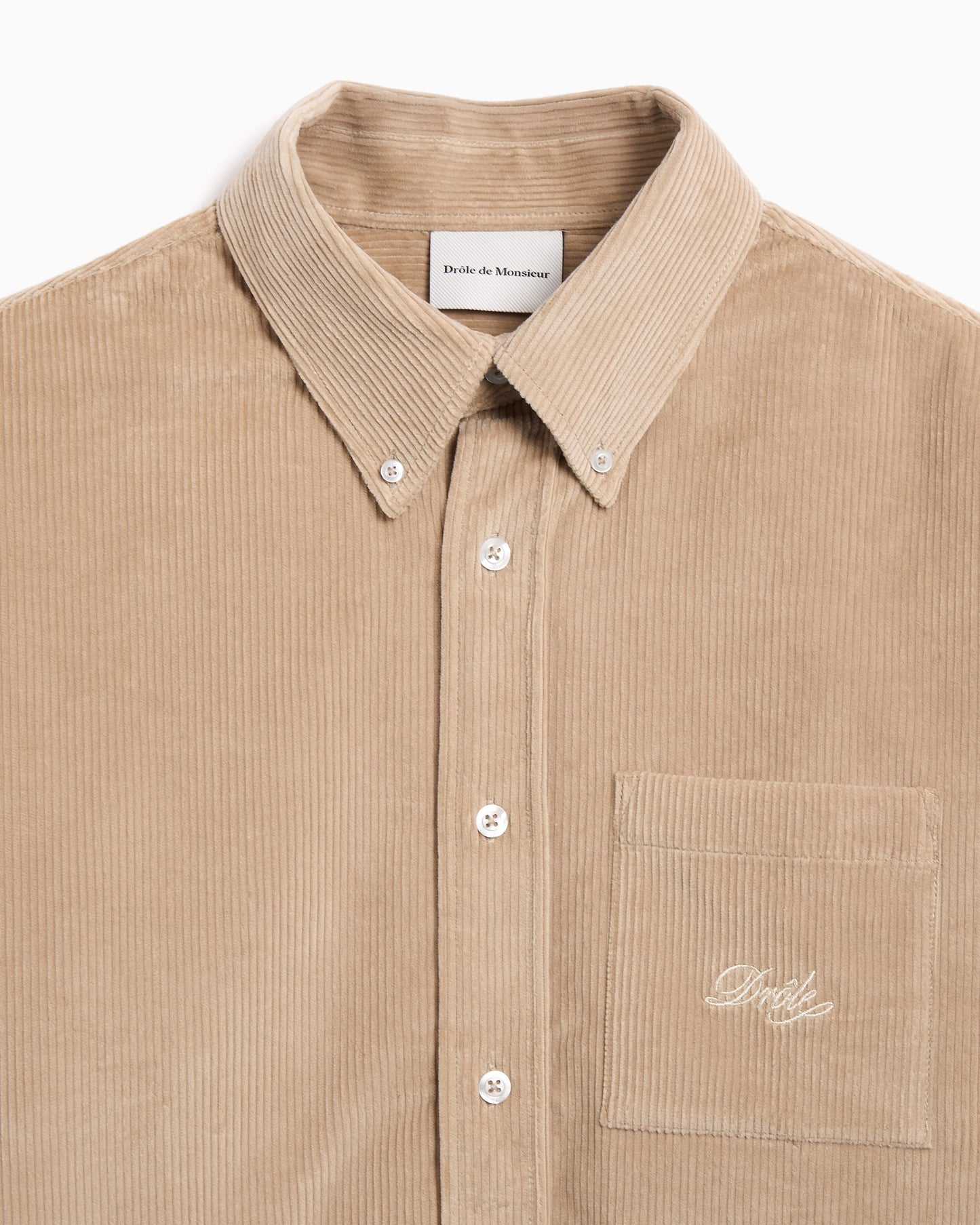Camisa Relaxed Pana Drôle de Monsieur para hombre