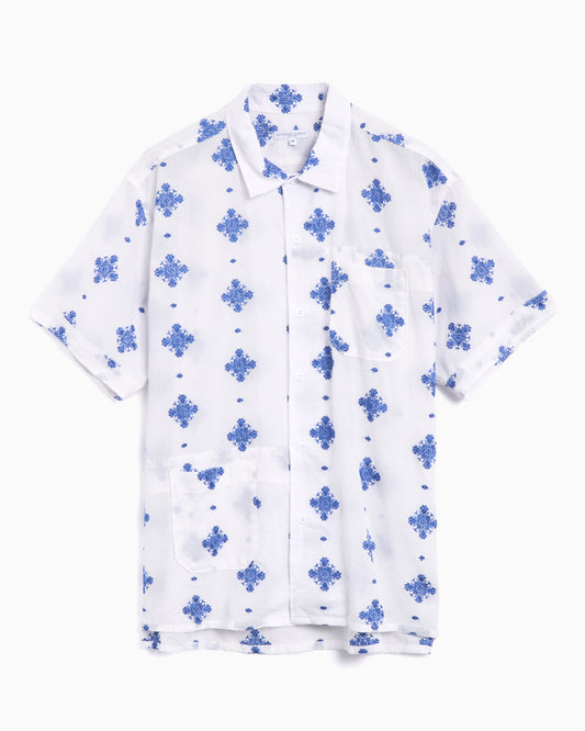 Camisa Engineered Garments Camp Men's Short Sleeve Shirt para hombre