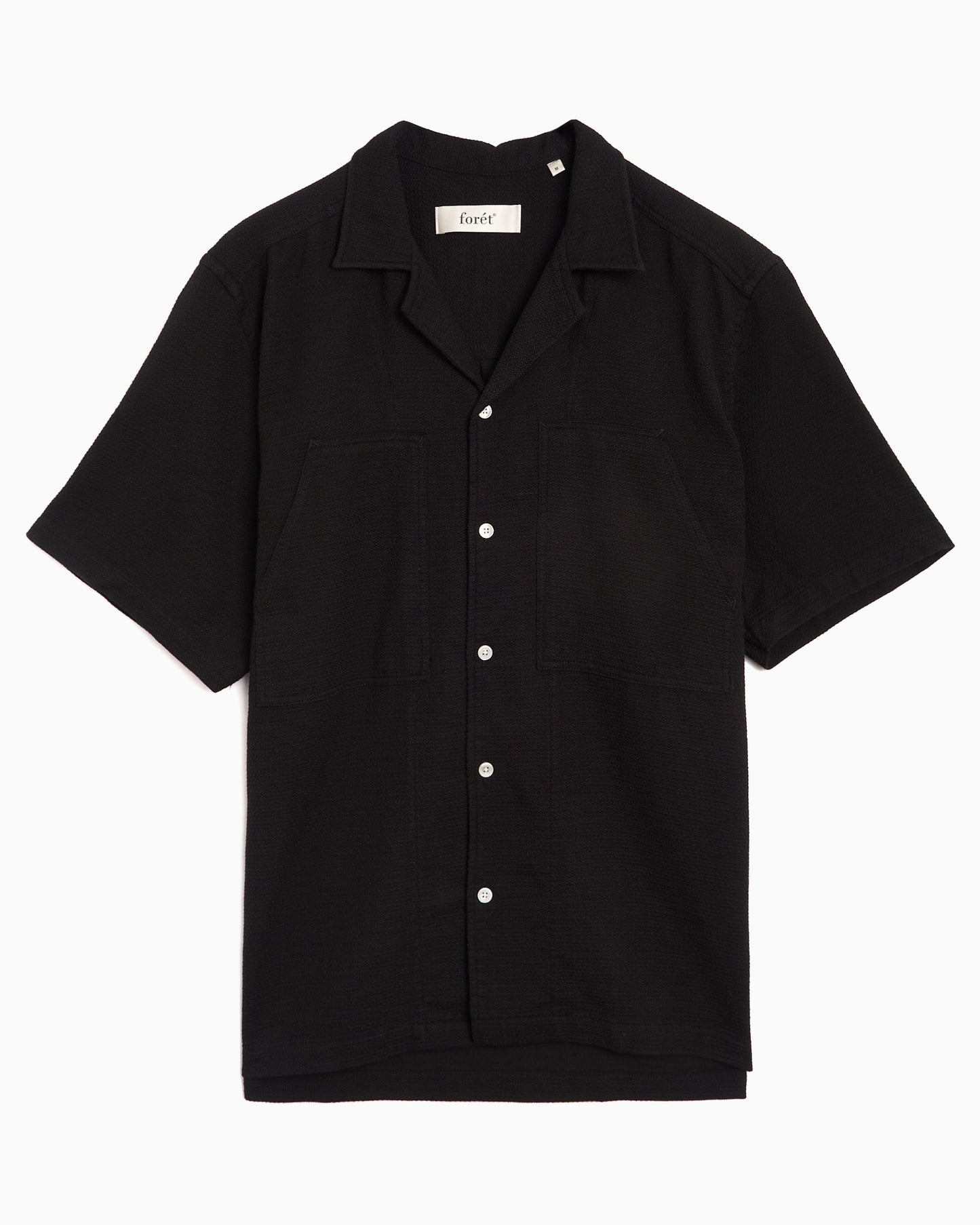 Camisa de manga corta forét Lagoon para hombre