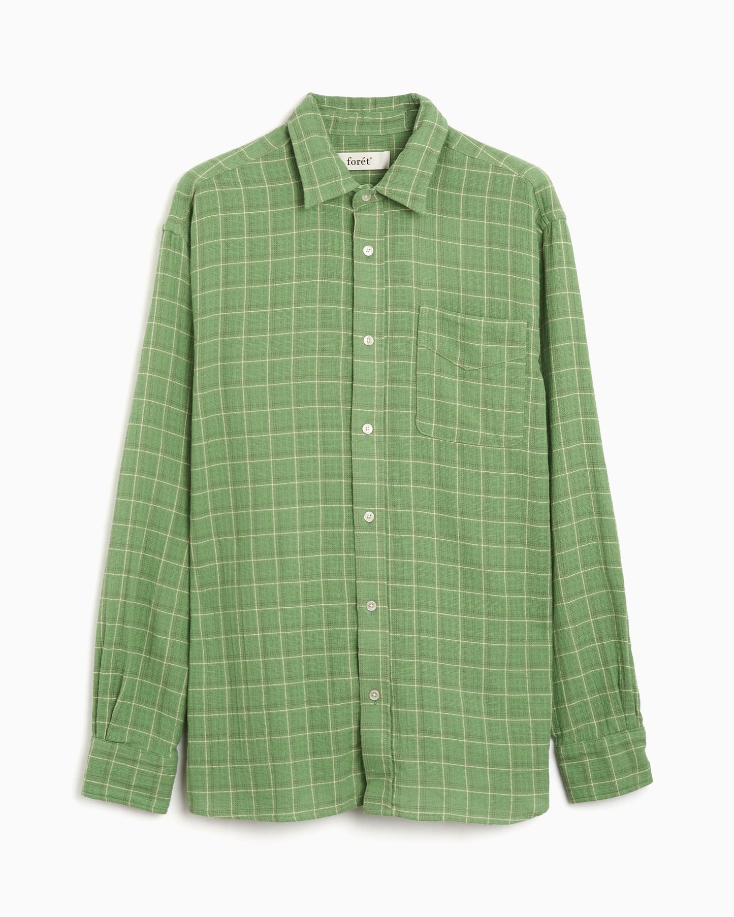 Camisa de cuadros Relaxed forét Scout para hombre
