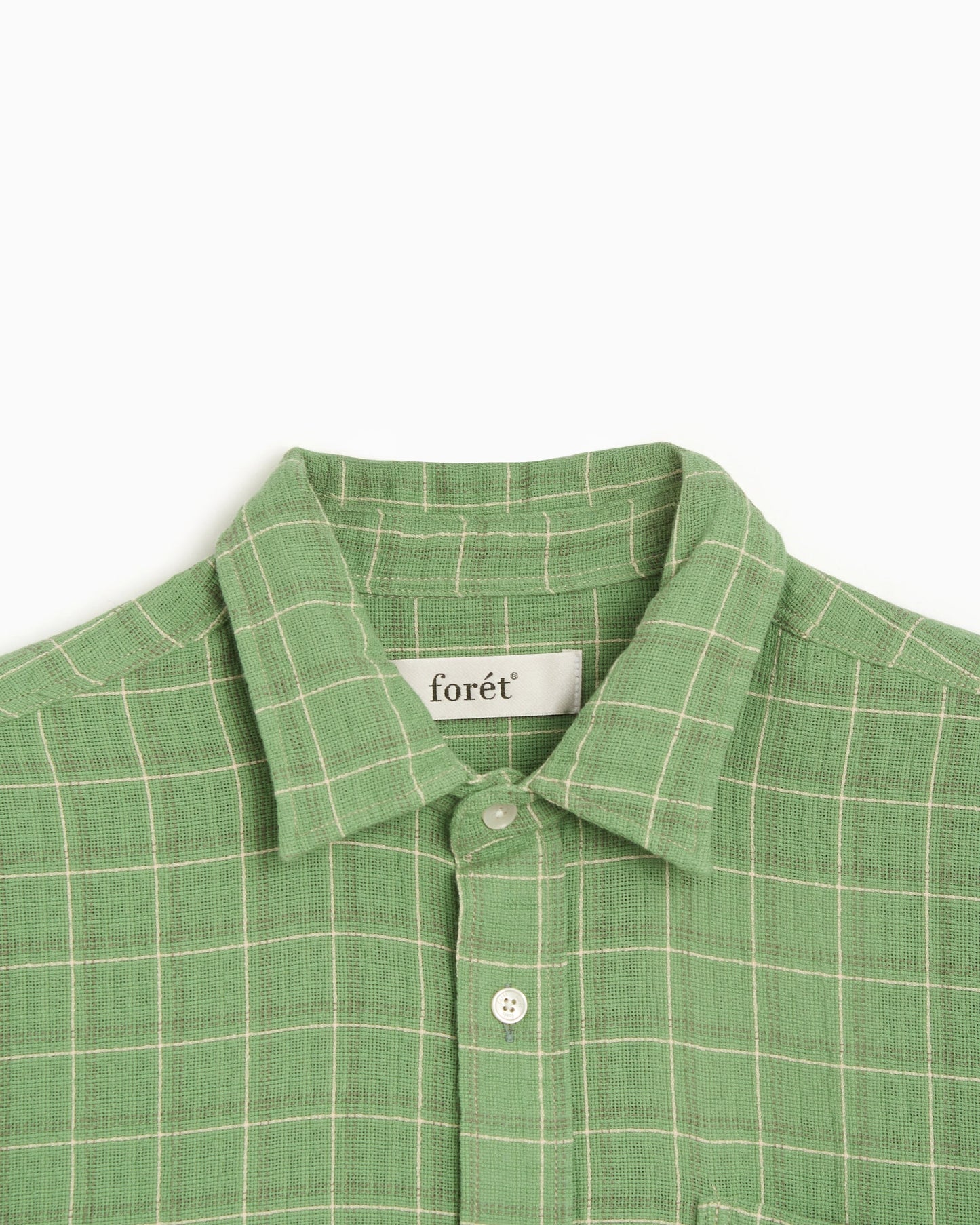 Camisa de cuadros Relaxed forét Scout para hombre