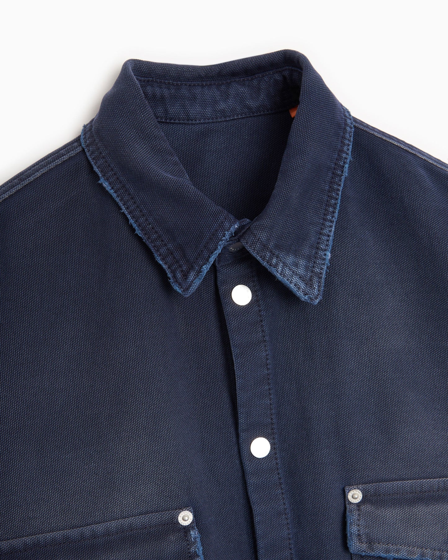 Camisa Heron Preston Distressed Canvas Men's Shirt para hombre