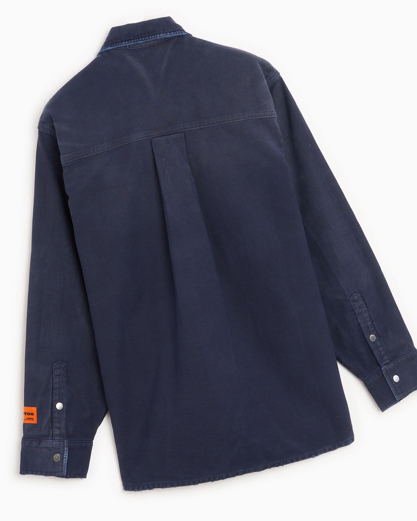 Camisa Heron Preston Distressed Canvas Men's Shirt para hombre