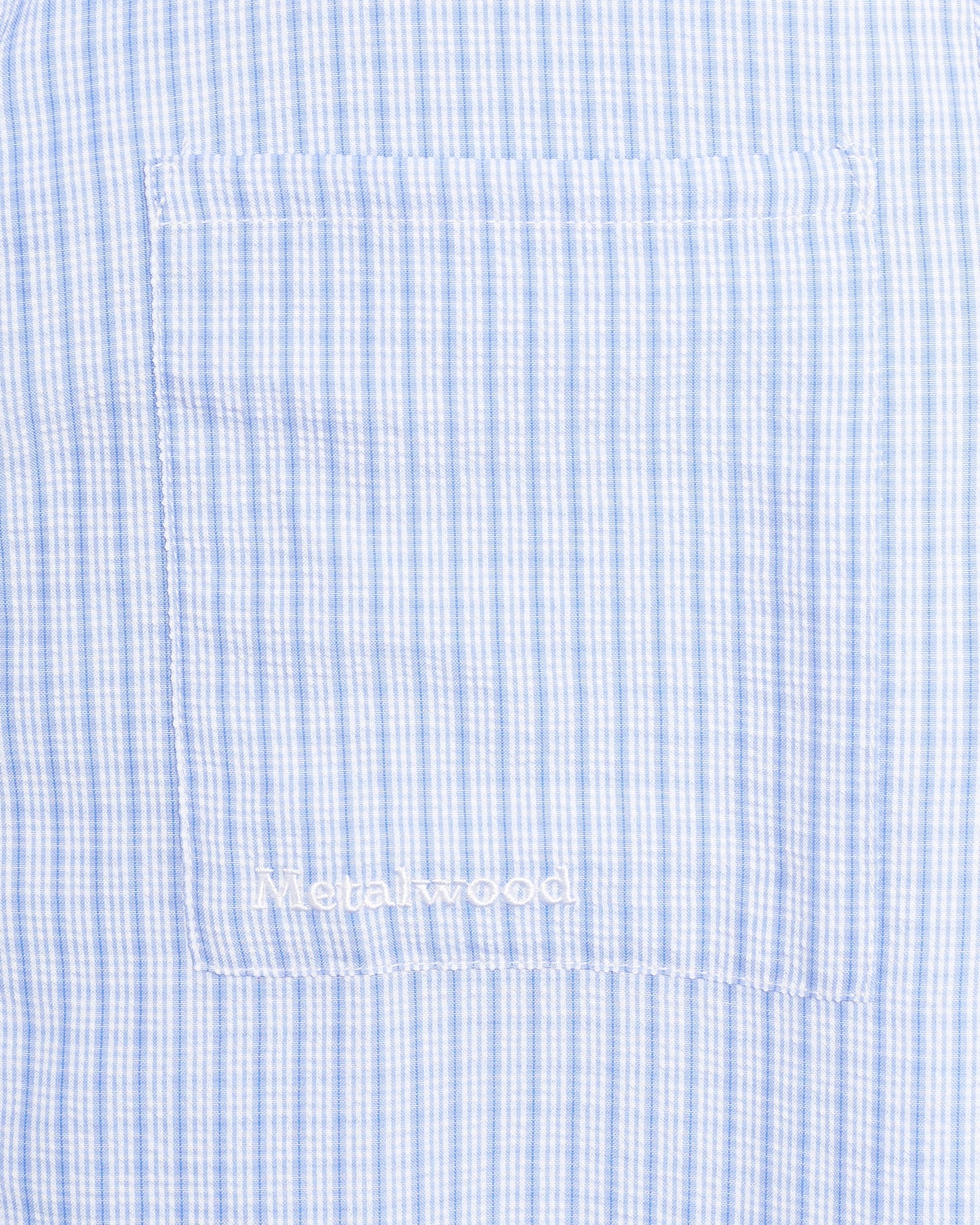Camisa de cuadros de manga corta Zip Metalwood Studio Textured Caddie para hombre
