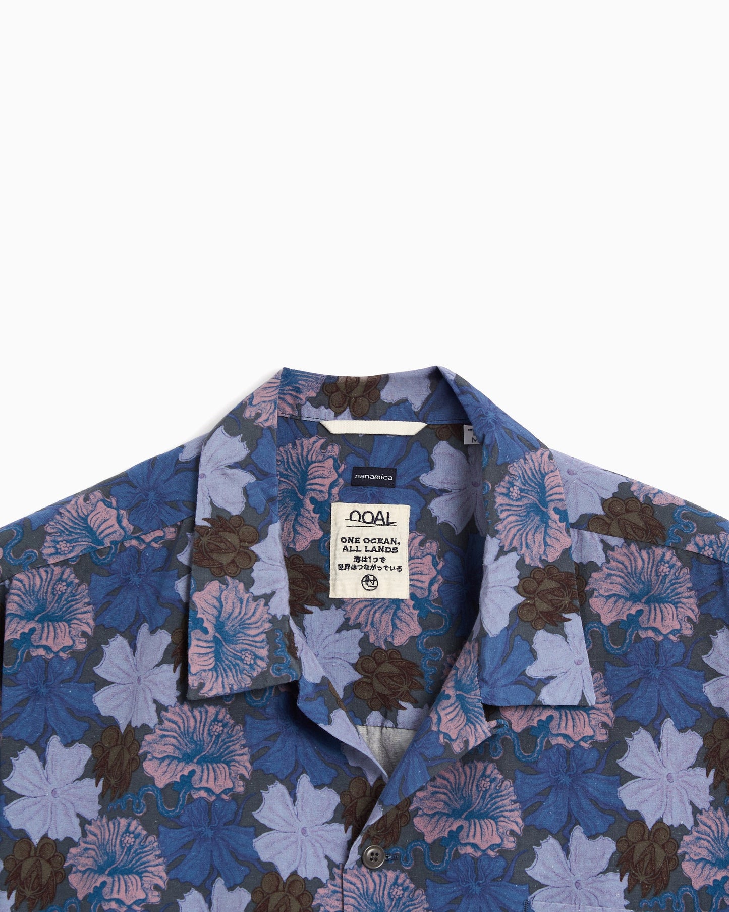 Camisa floral Relaxed de manga corta nanamica Nanaloha para hombre