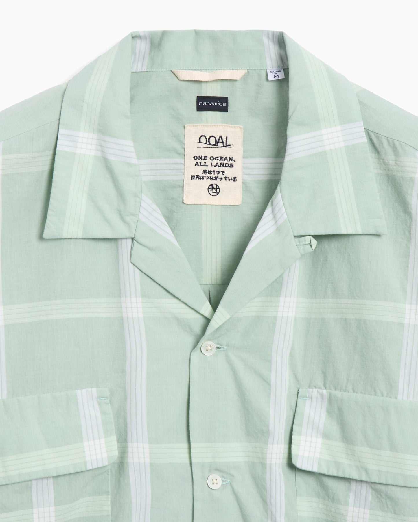 Camisa nanamica Palaka Check Men's Shirt para hombre