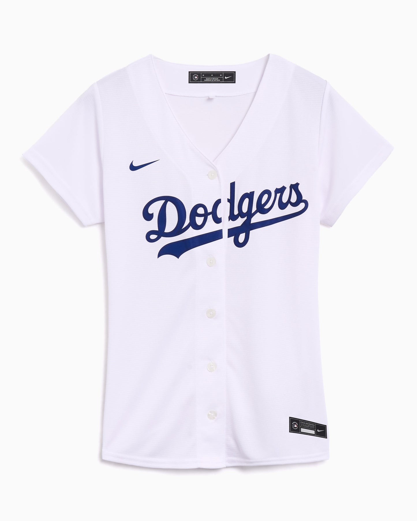Camisa de manga corta Nike Los Angeles Dodgers MLB Baseball para mujer