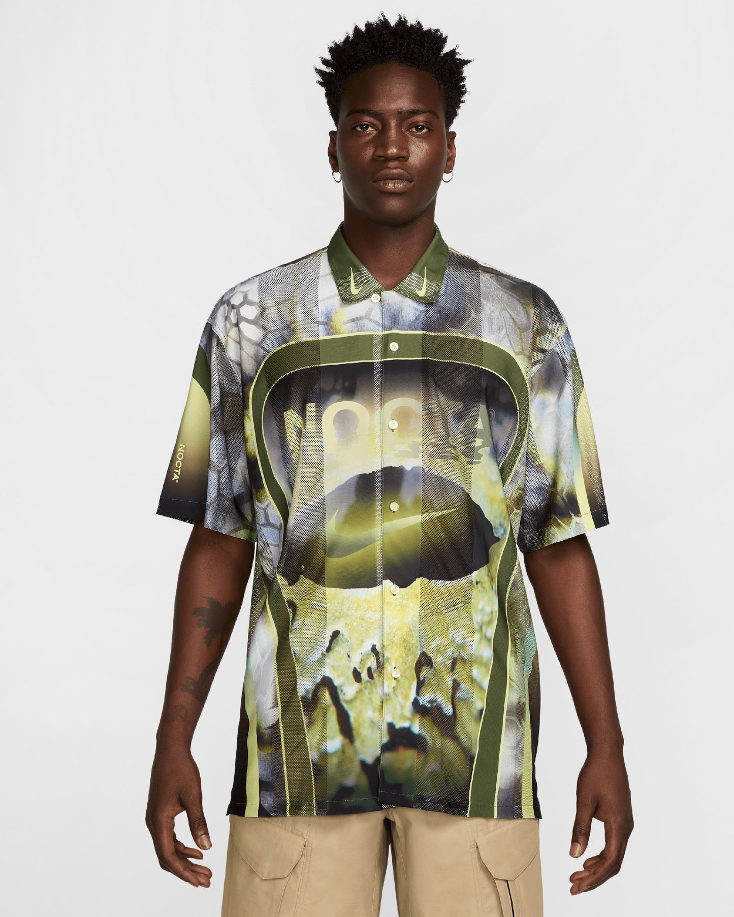 Camisa con gráfico Relaxed de manga corta Nike x Drake NOCTA Opal para hombre