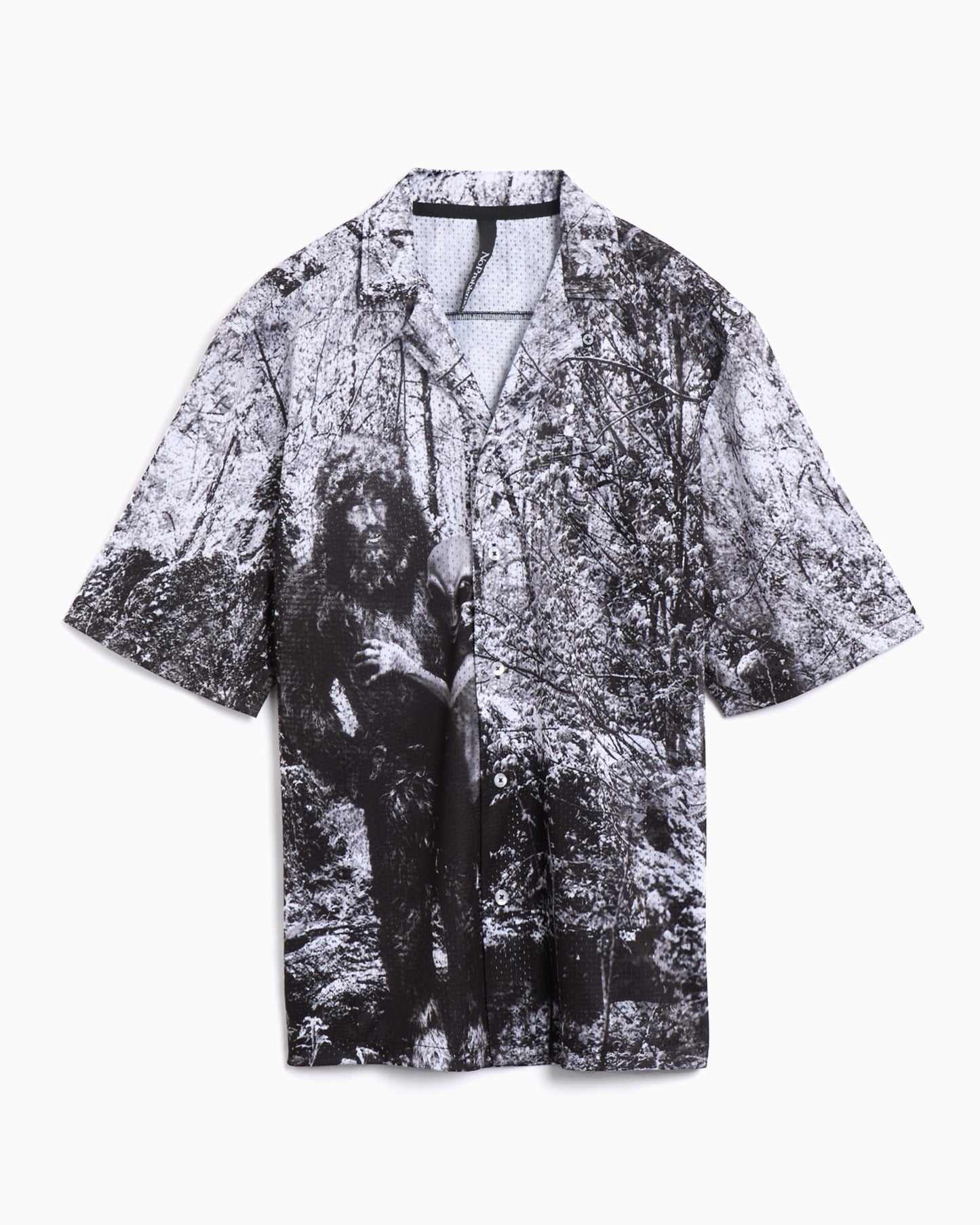 Camisa No Problemo Bigfoot Airtex Hawaiian Men's Short Sleeve Shirt para hombre