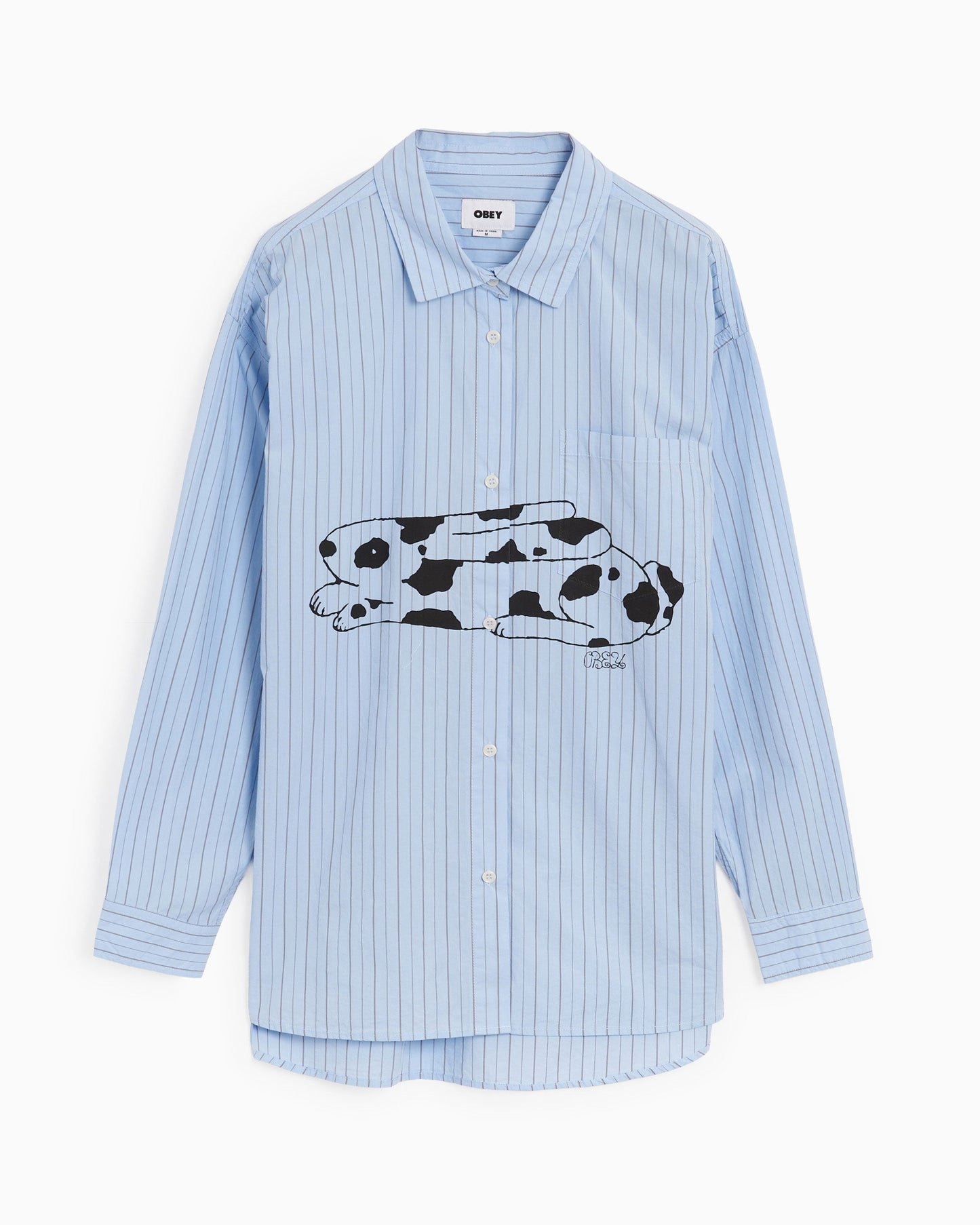 Camisa con gráfico Oversize OBEY Clothing Beverly para mujer