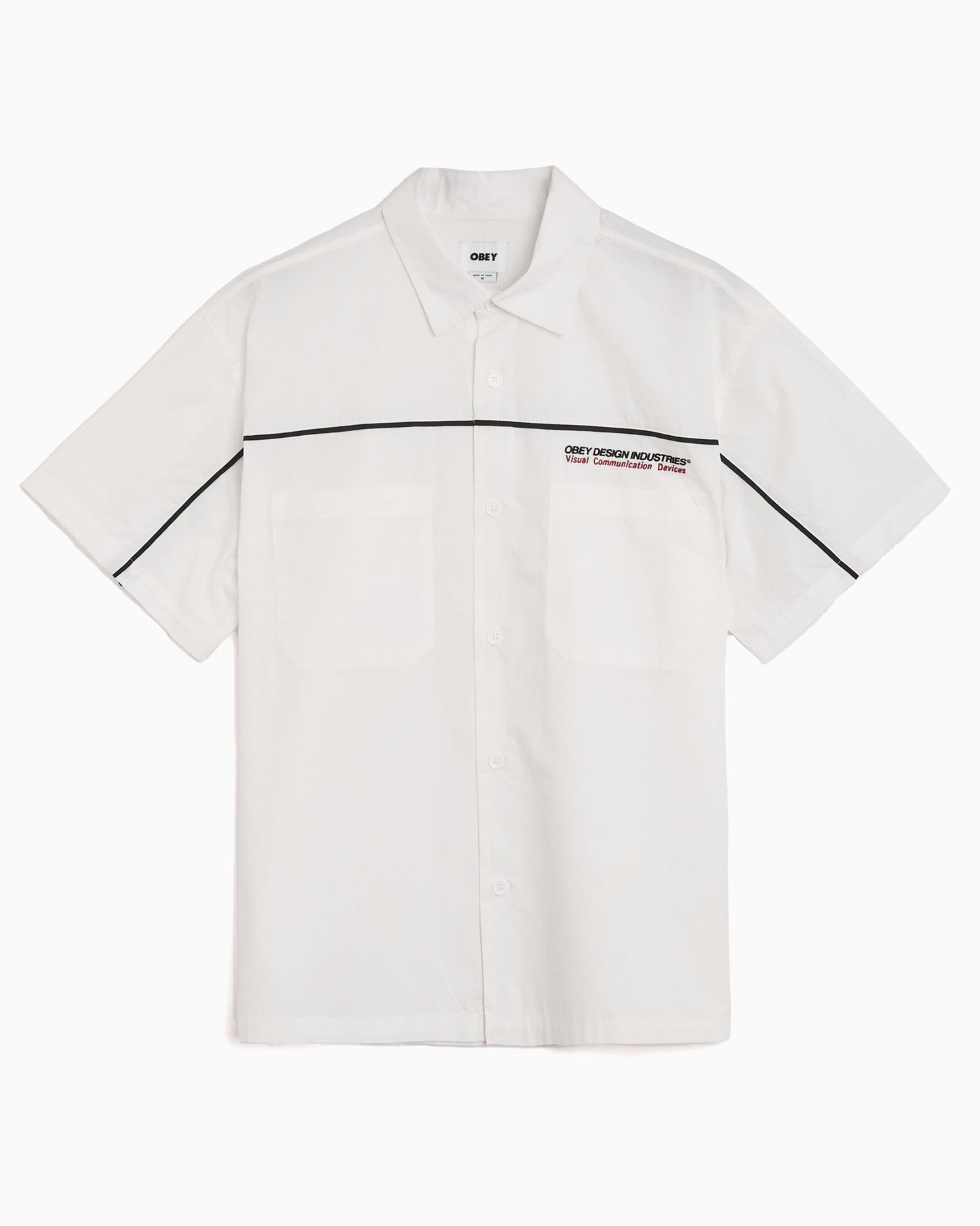 Camisa Relaxed de manga corta OBEY Clothing Camber para hombre