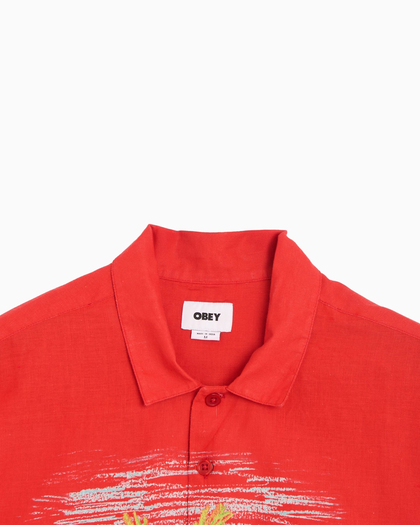 Camisa con gráfico Relaxed de manga corta OBEY Clothing Hyde para hombre