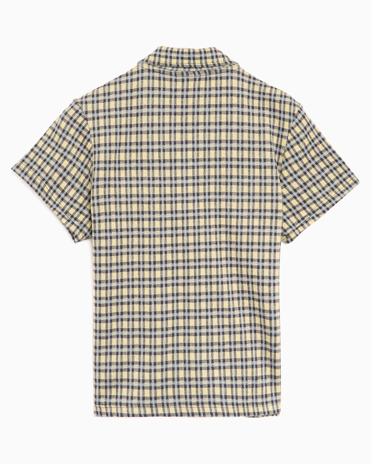 Camisa de cuadros de manga corta OBEY Clothing Lila para mujer