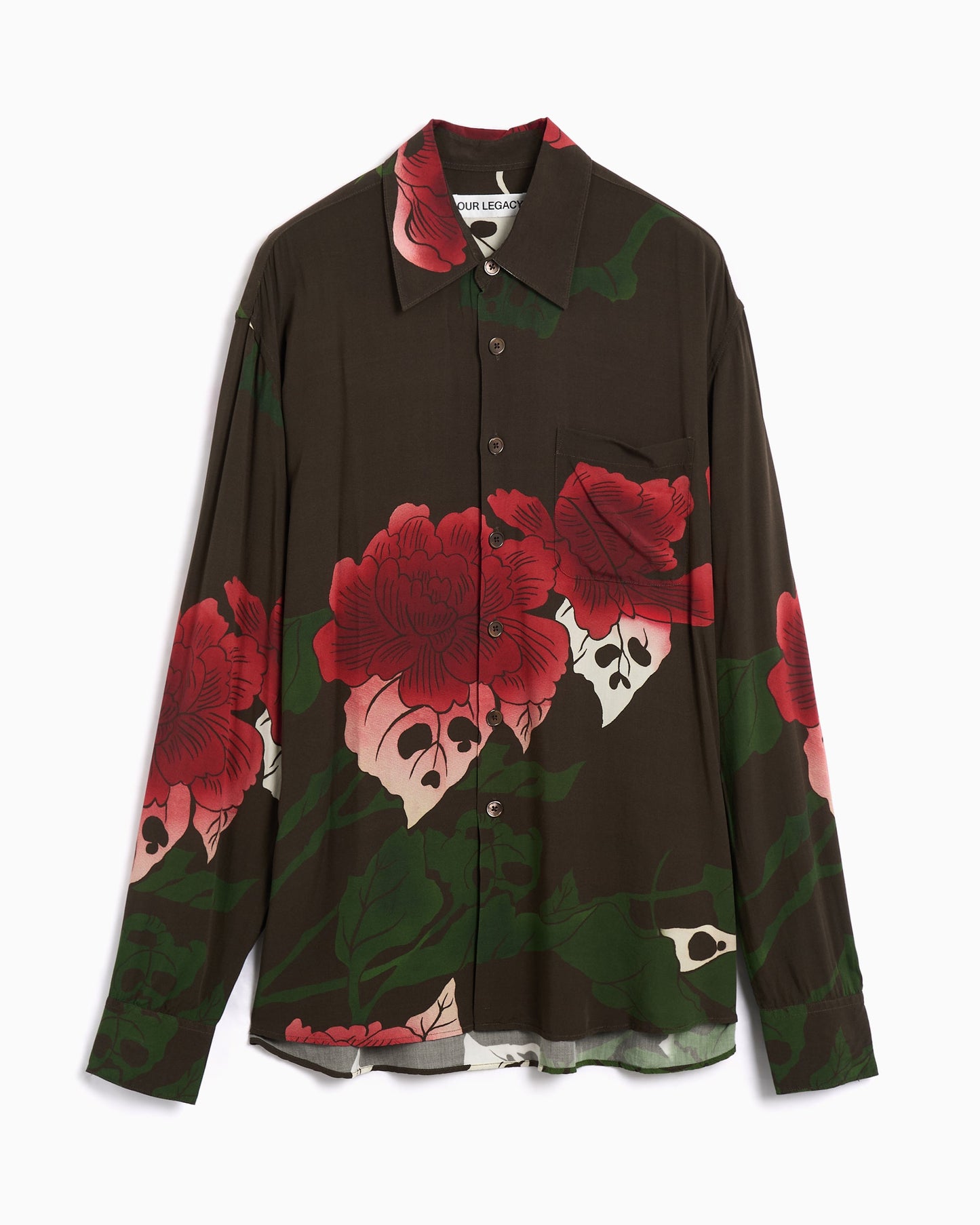 Camisa floral Relaxed Our Legacy Above para hombre