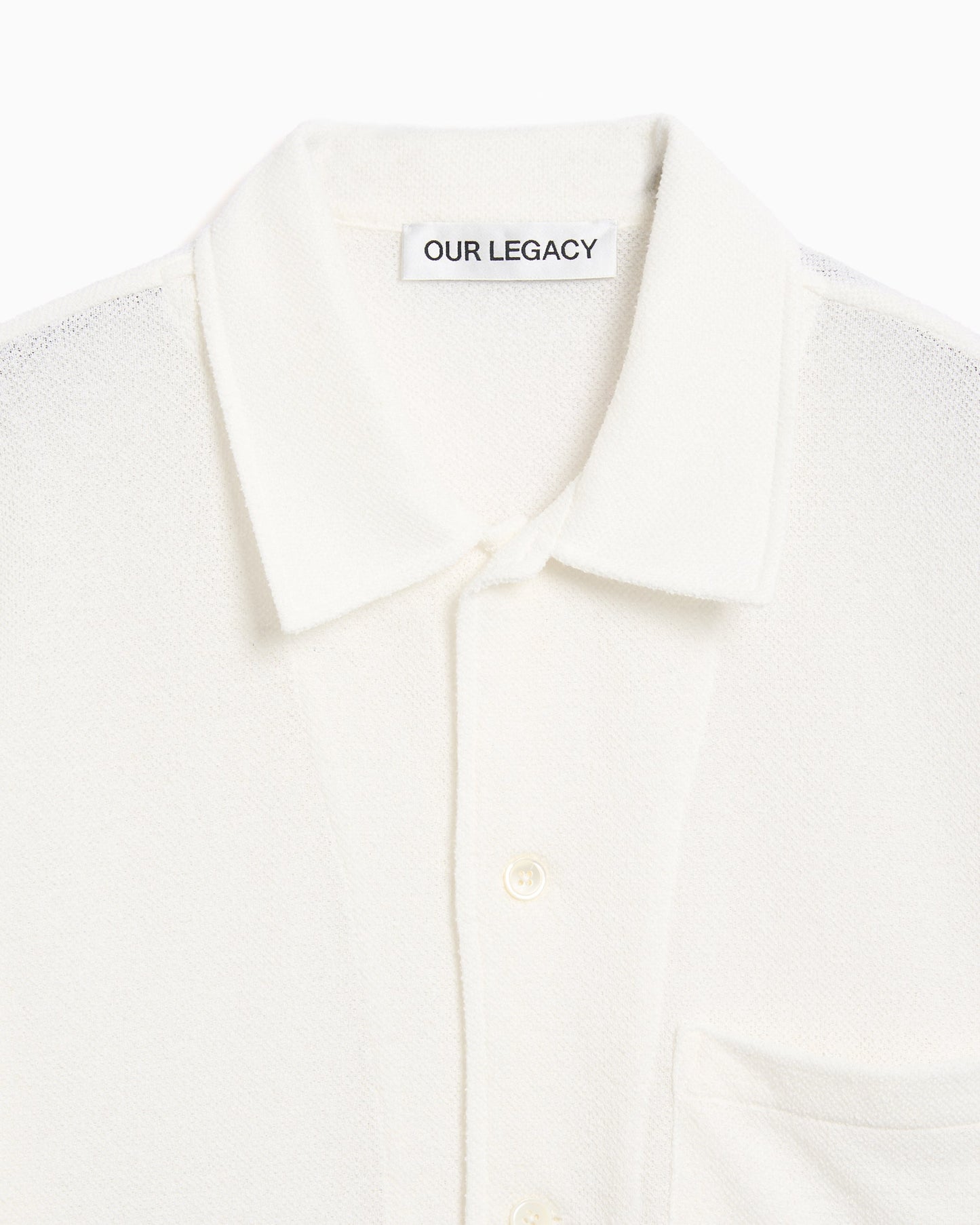 Camisa de manga corta Our Legacy Box para hombre