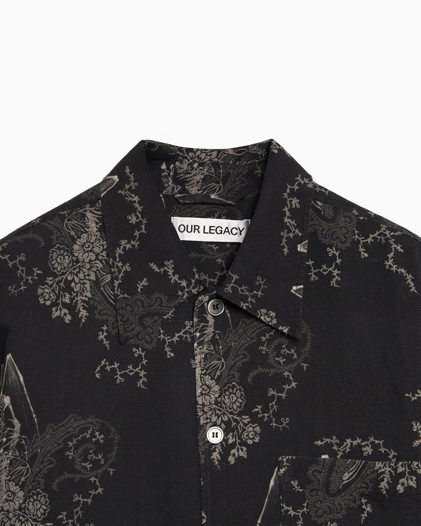 Camisa Boxy de manga corta Our Legacy Every para hombre