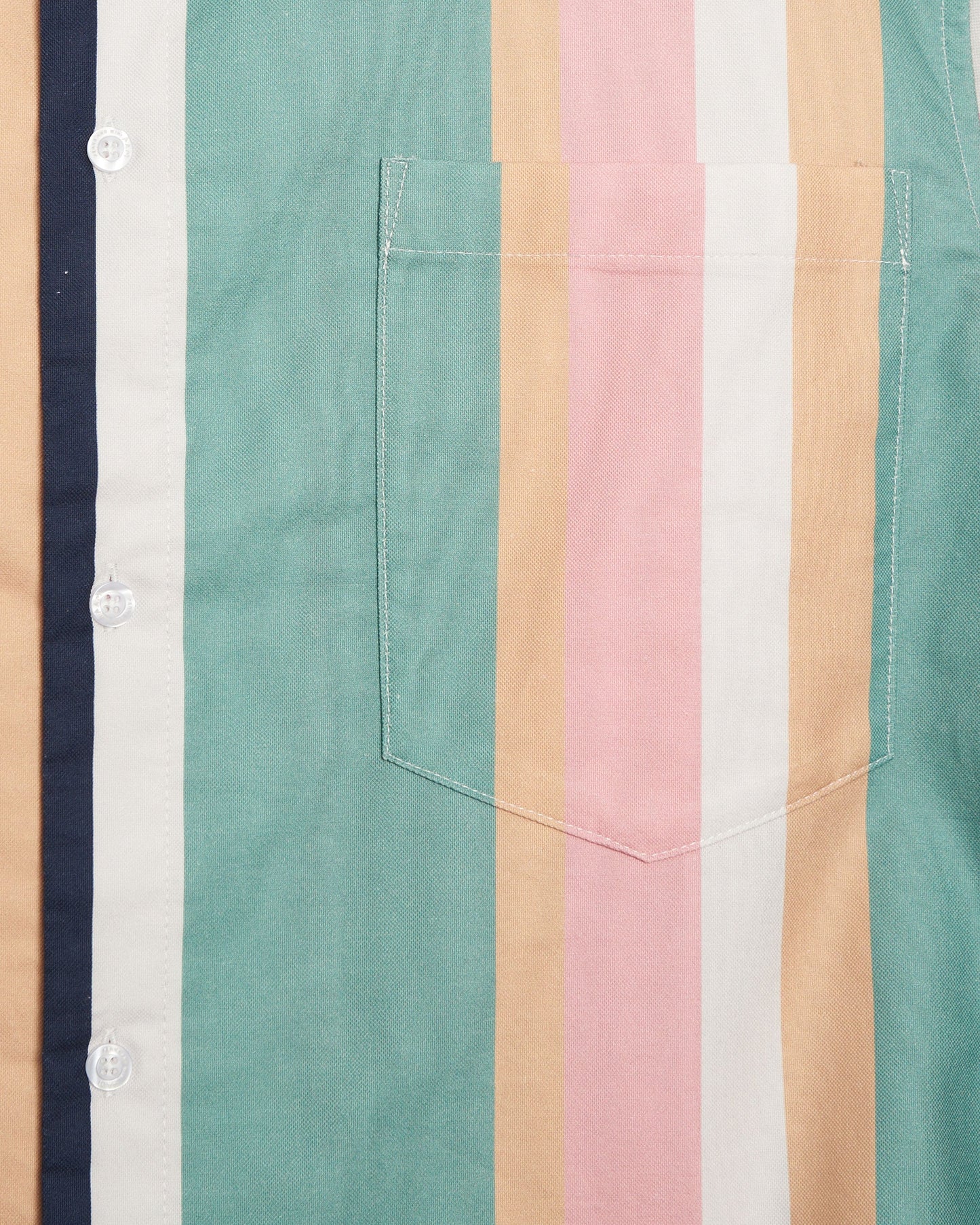 Camisa Perks & Mini Perks And Mini Maestro Striped Oxford Unisex Shirt "Poetry And Motion" Unisex