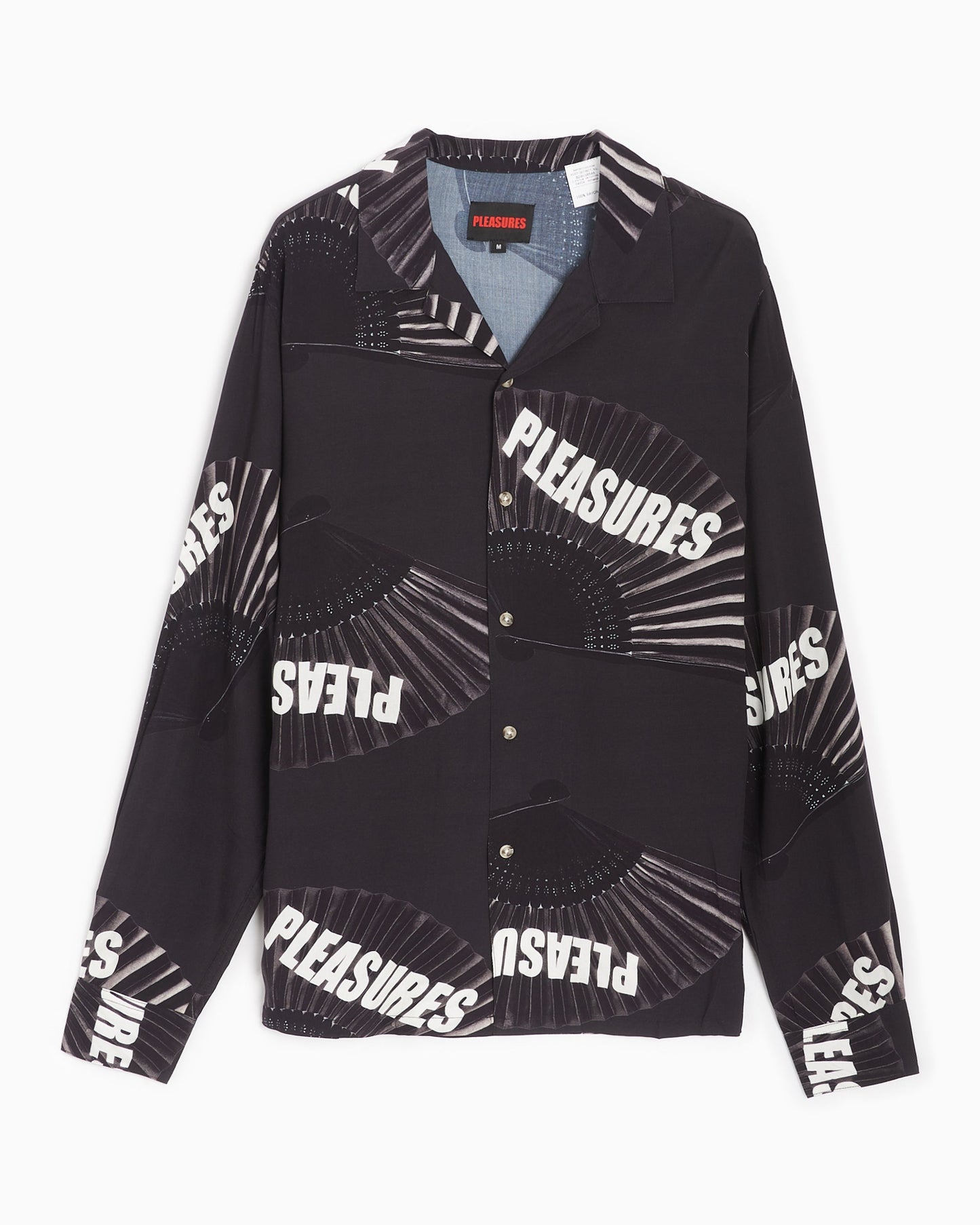 Camisa Pleasures Fans Men's Button Down Shirt para hombre
