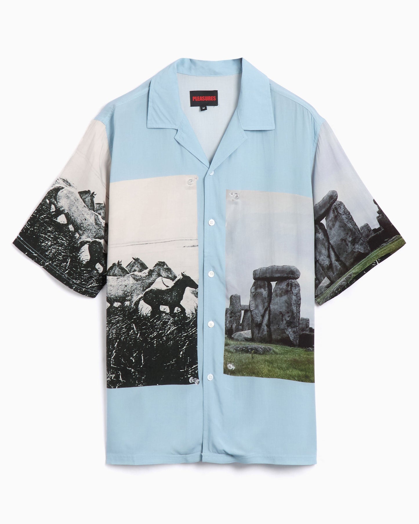 Camisa Relaxed Pleasures Stone Horse Men's Long Sleeve Shirt para hombre