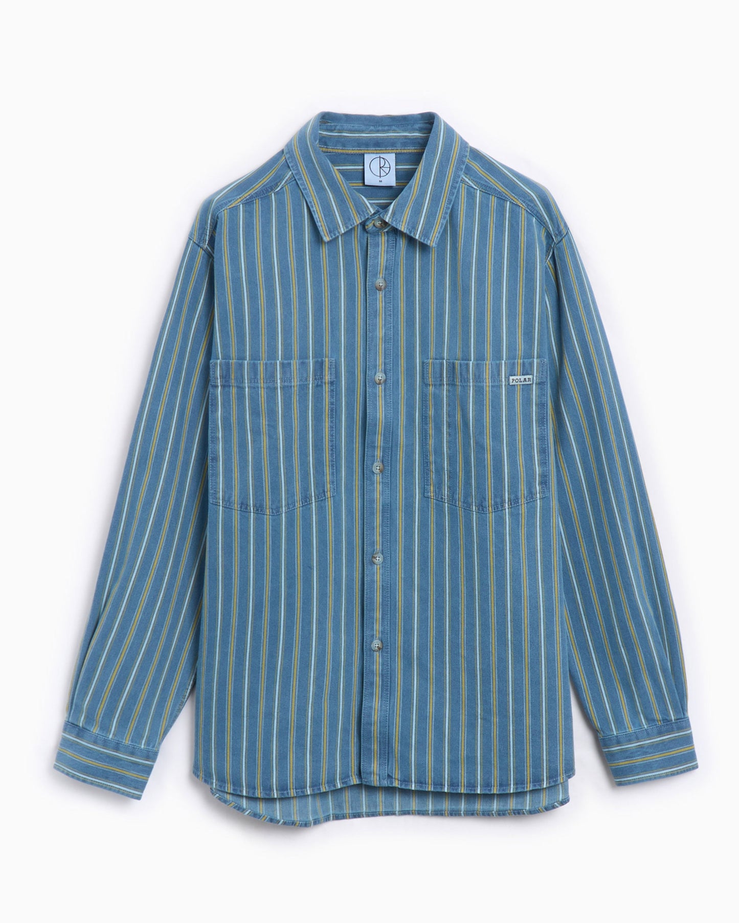 Camisa Relaxed Polar Skate Co. Polar Skate Co. Mike Men's Denim Long Sleeve Shirt para hombre
