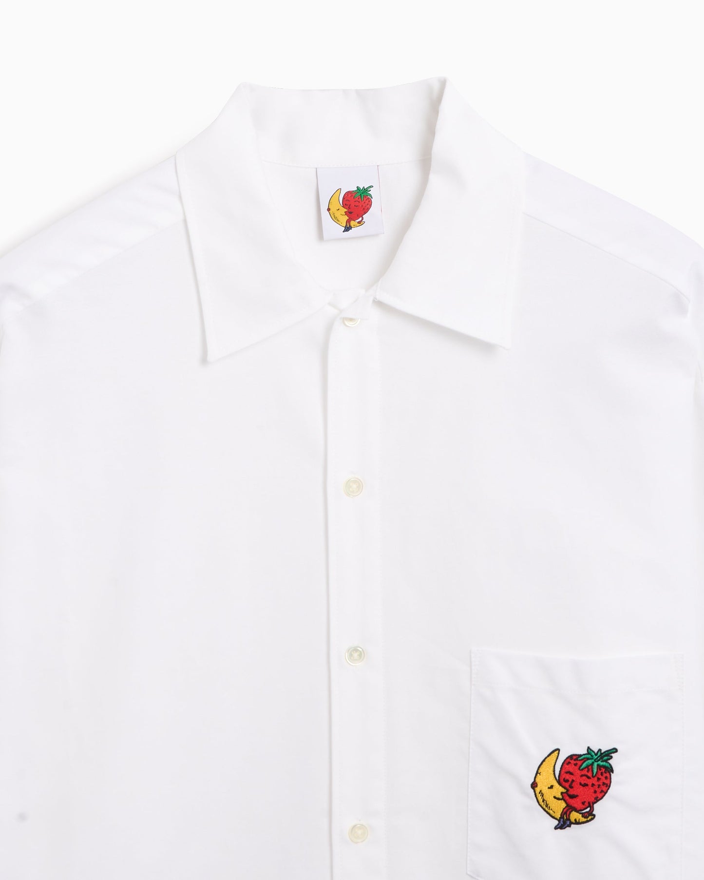 Camisa Sky High Farm Workwear Perennial Logo Unisex Button Down Woven Shirt Unisex