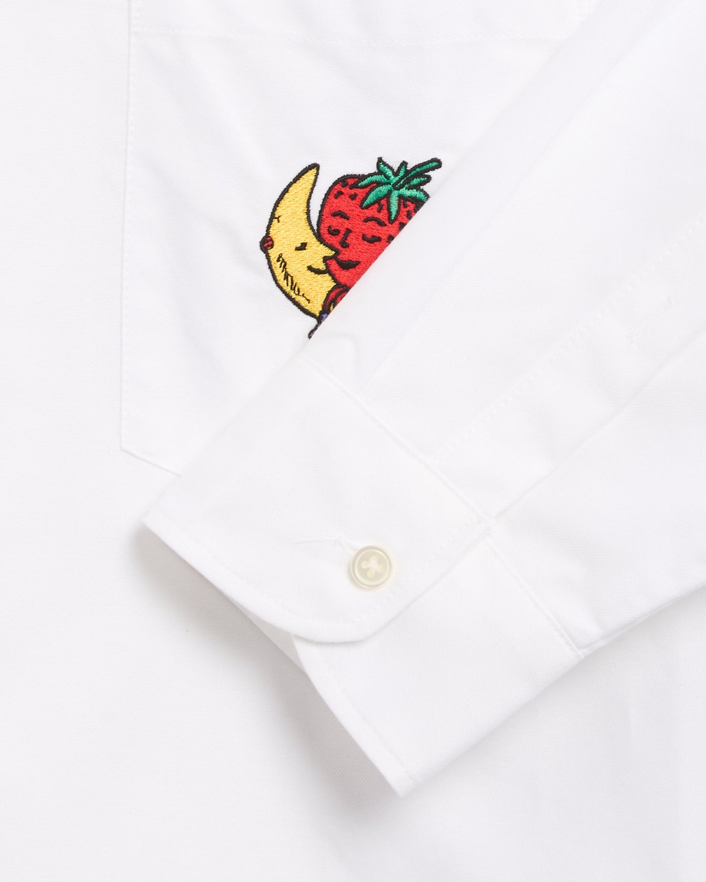 Camisa Sky High Farm Workwear Perennial Logo Unisex Button Down Woven Shirt Unisex