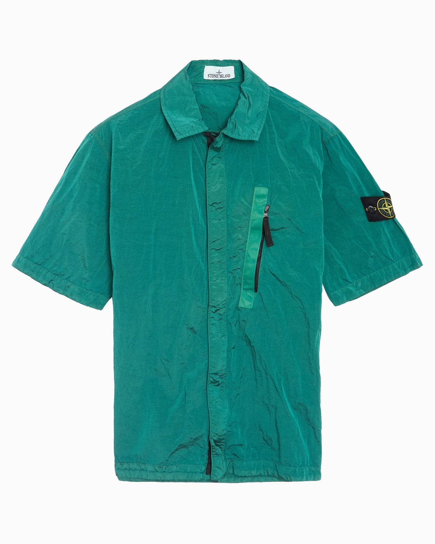 Camisa de manga corta Stone Island Nylon Metal Econyl® para hombre