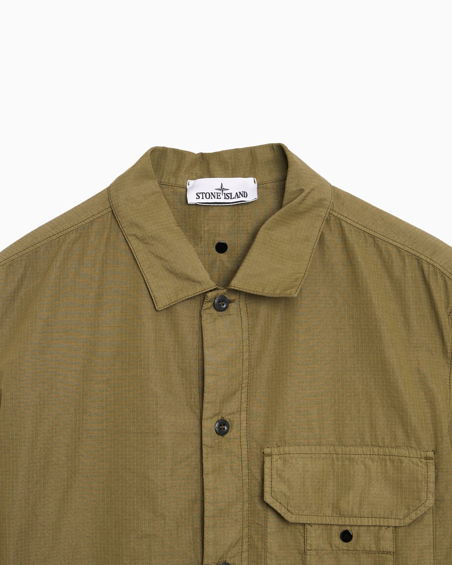 Camisa Relaxed de manga corta Stone Island Nylon Micro Ripstop para hombre