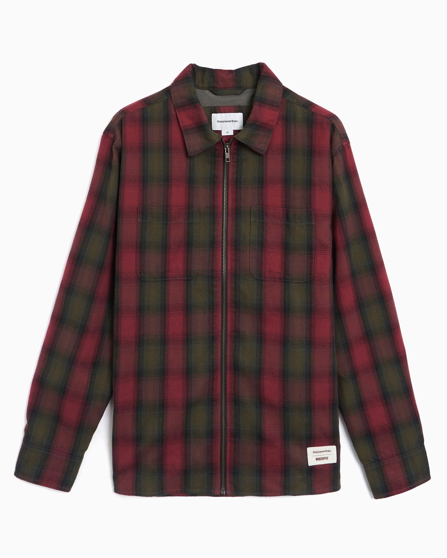 Camisa thisisneverthat® Shaggy Check Gore-Tex® para hombre