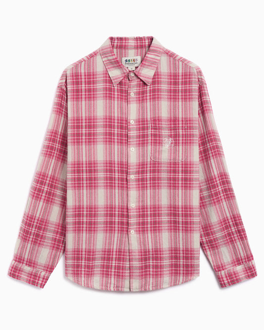 Camisa de cuadros Relaxed thisisneverthat® x Grateful Dead Lightning Bear para hombre