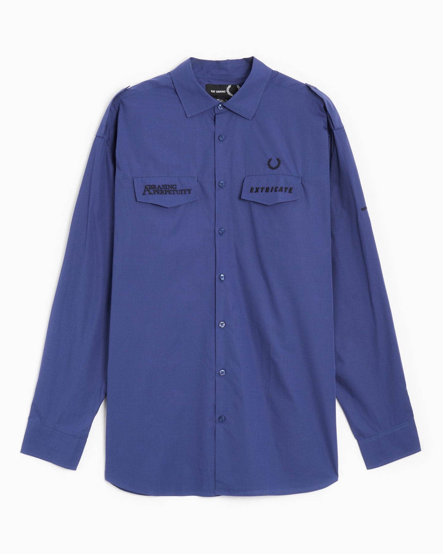 Camisa x Raf Simons Fred Perry x Raf Simons Men's Oversized Uniform Shirt para hombre