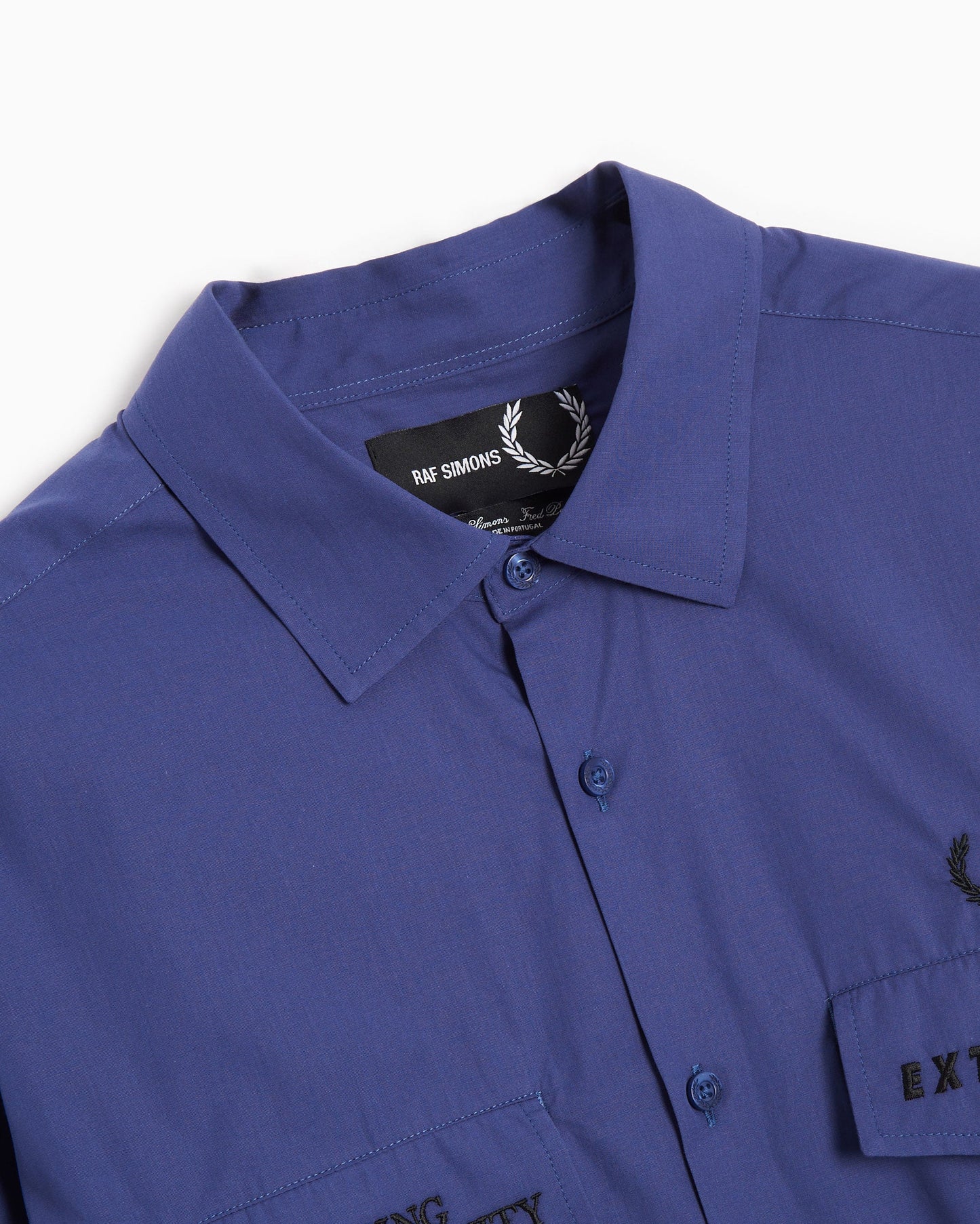 Camisa x Raf Simons Fred Perry x Raf Simons Men's Oversized Uniform Shirt para hombre