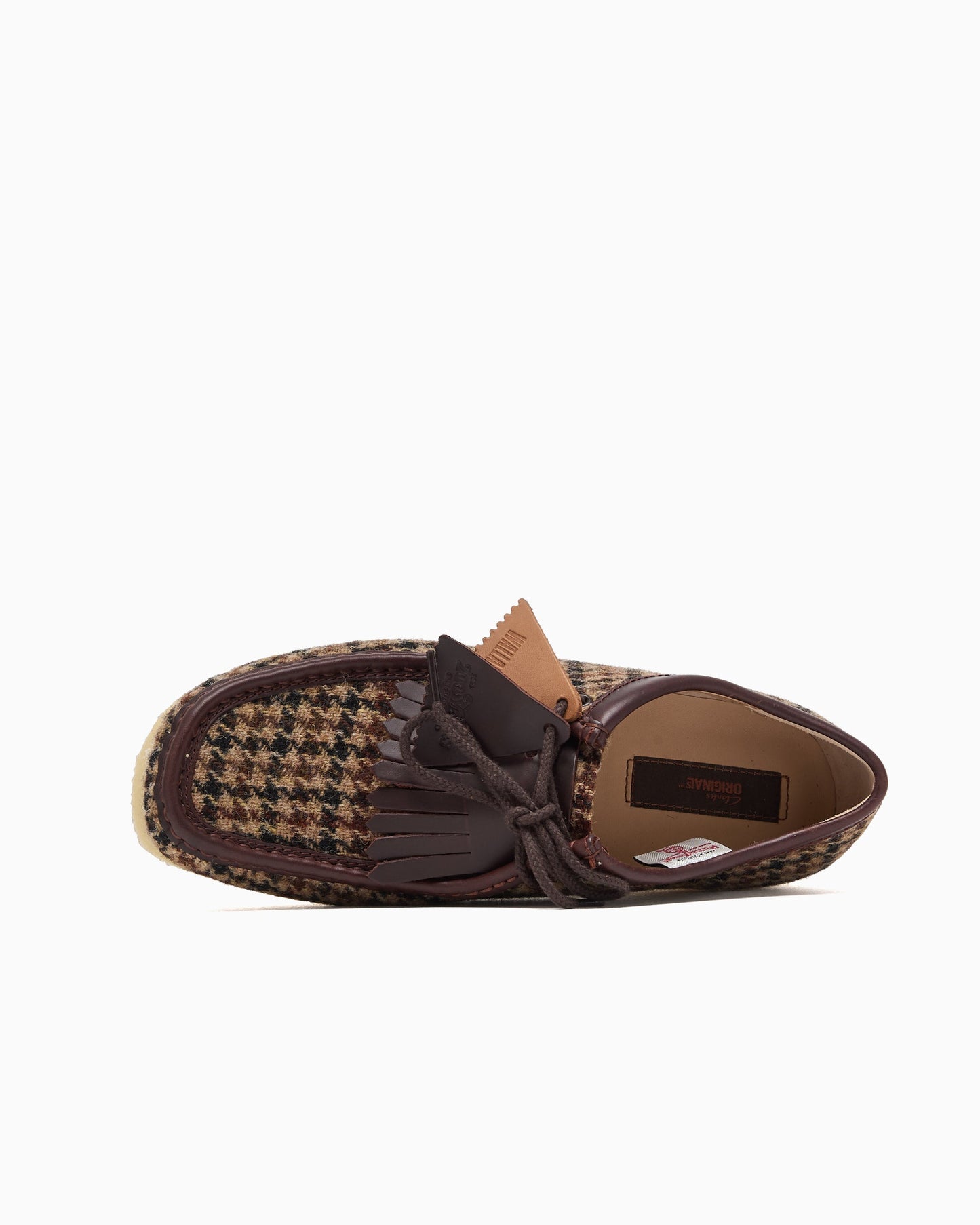 Zapatos Clarks Wallabee Harris Tweed Pack para hombre