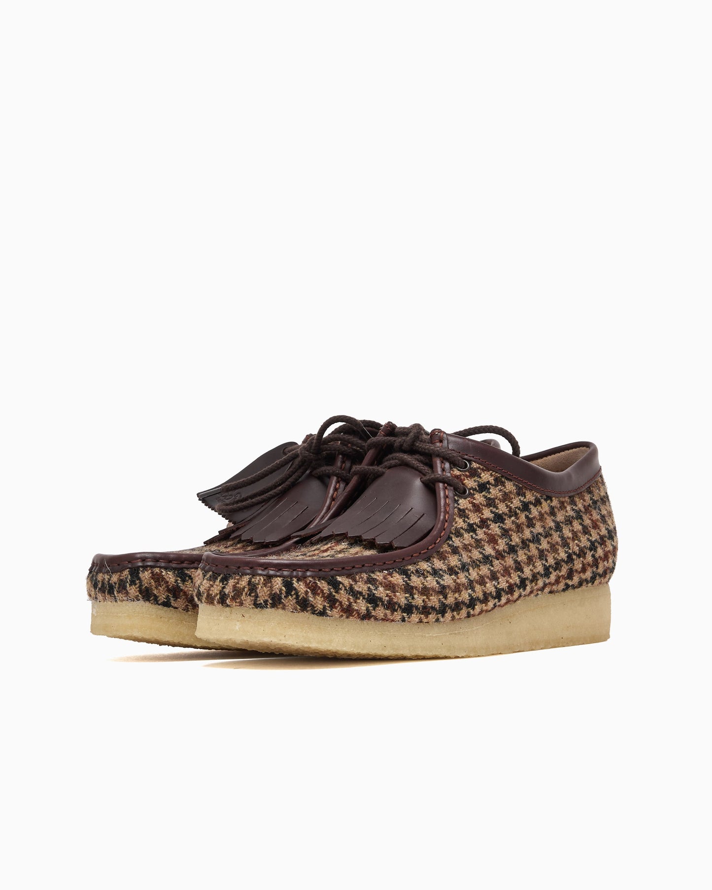 Zapatos Clarks Wallabee Harris Tweed Pack para hombre