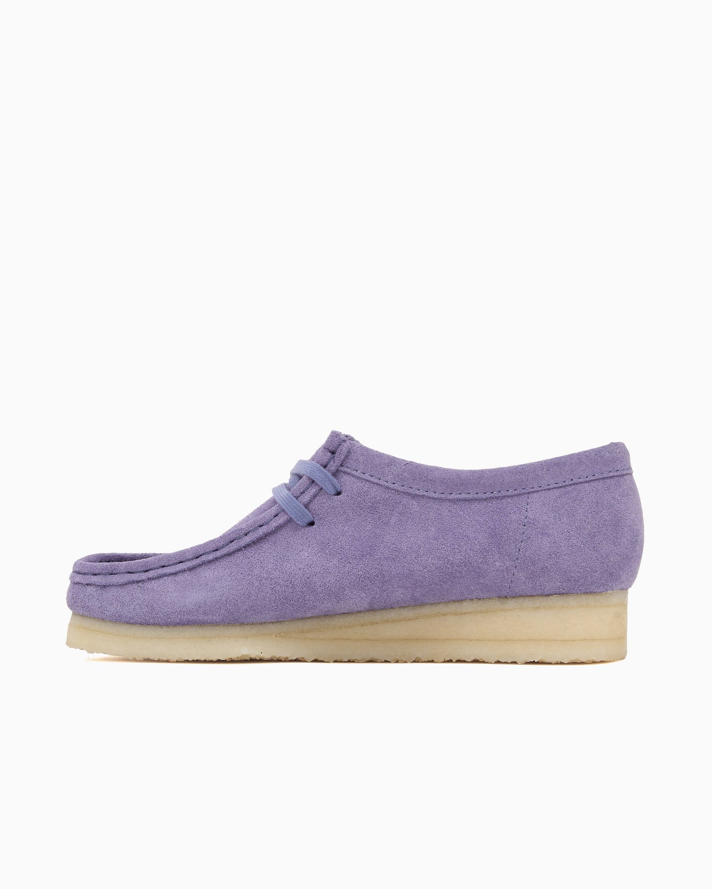 Zapatos Clarks Wallabee Purple Interest para mujer