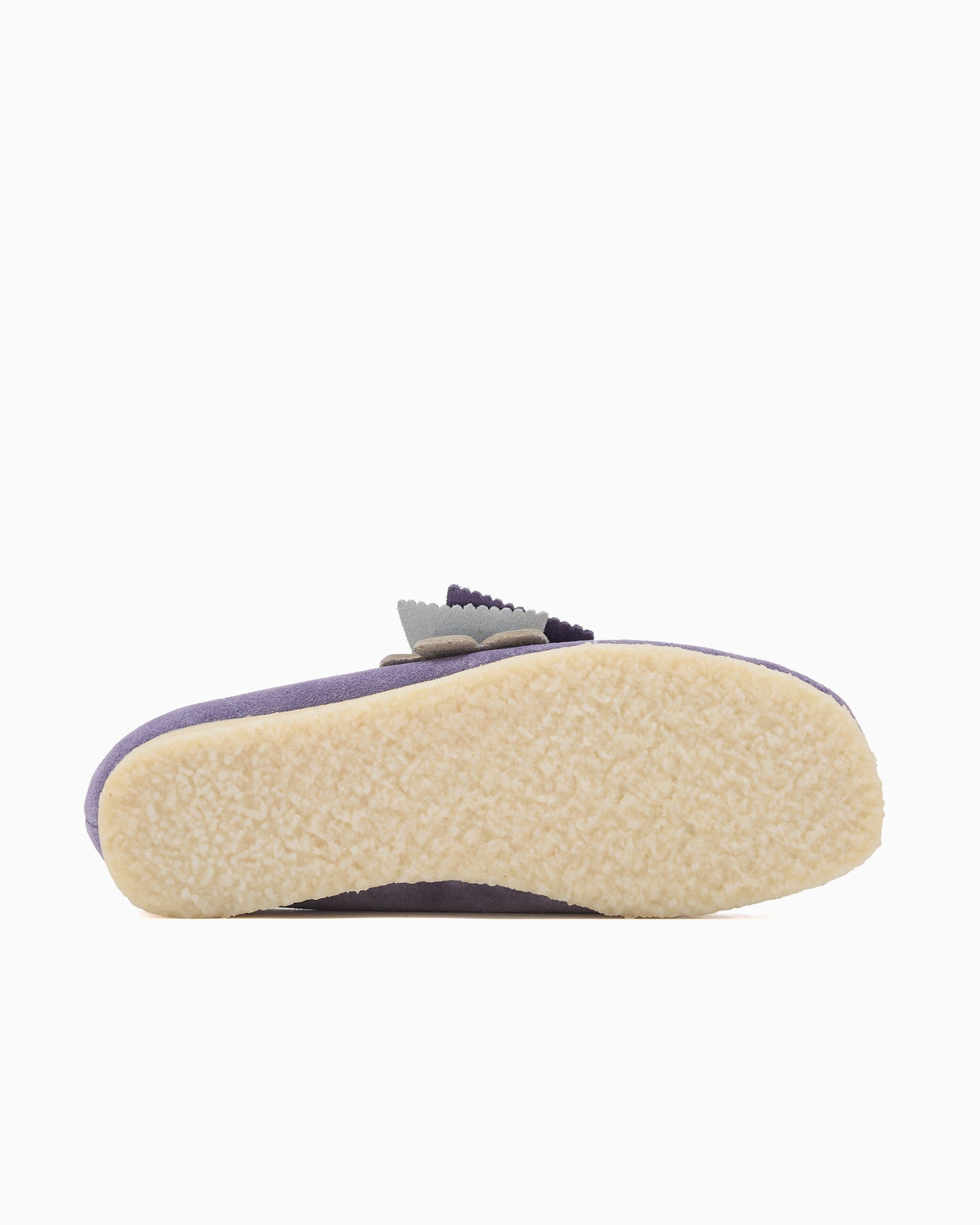 Zapatos Clarks Wallabee Purple Interest para mujer