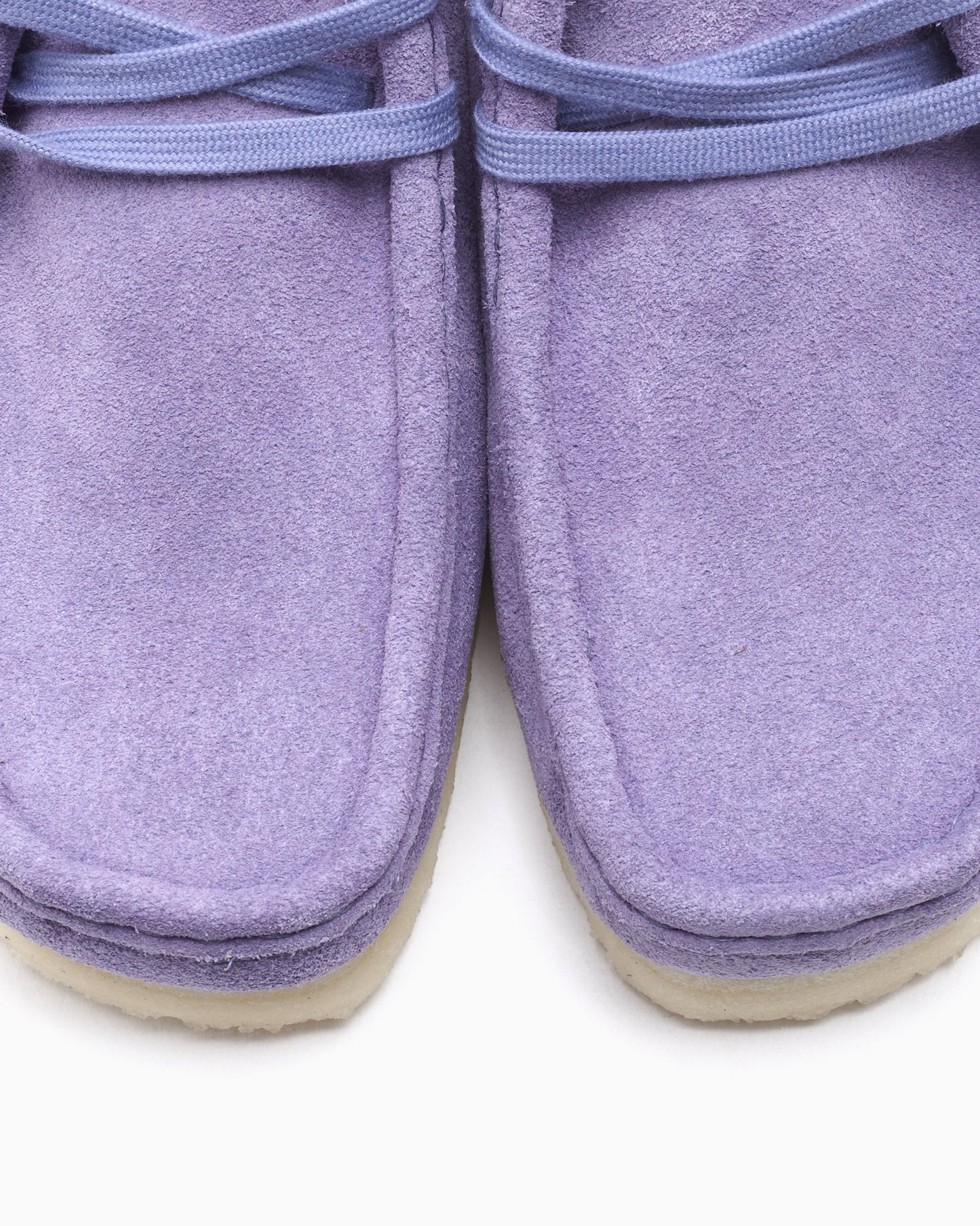 Zapatos Clarks Wallabee Purple Interest para mujer