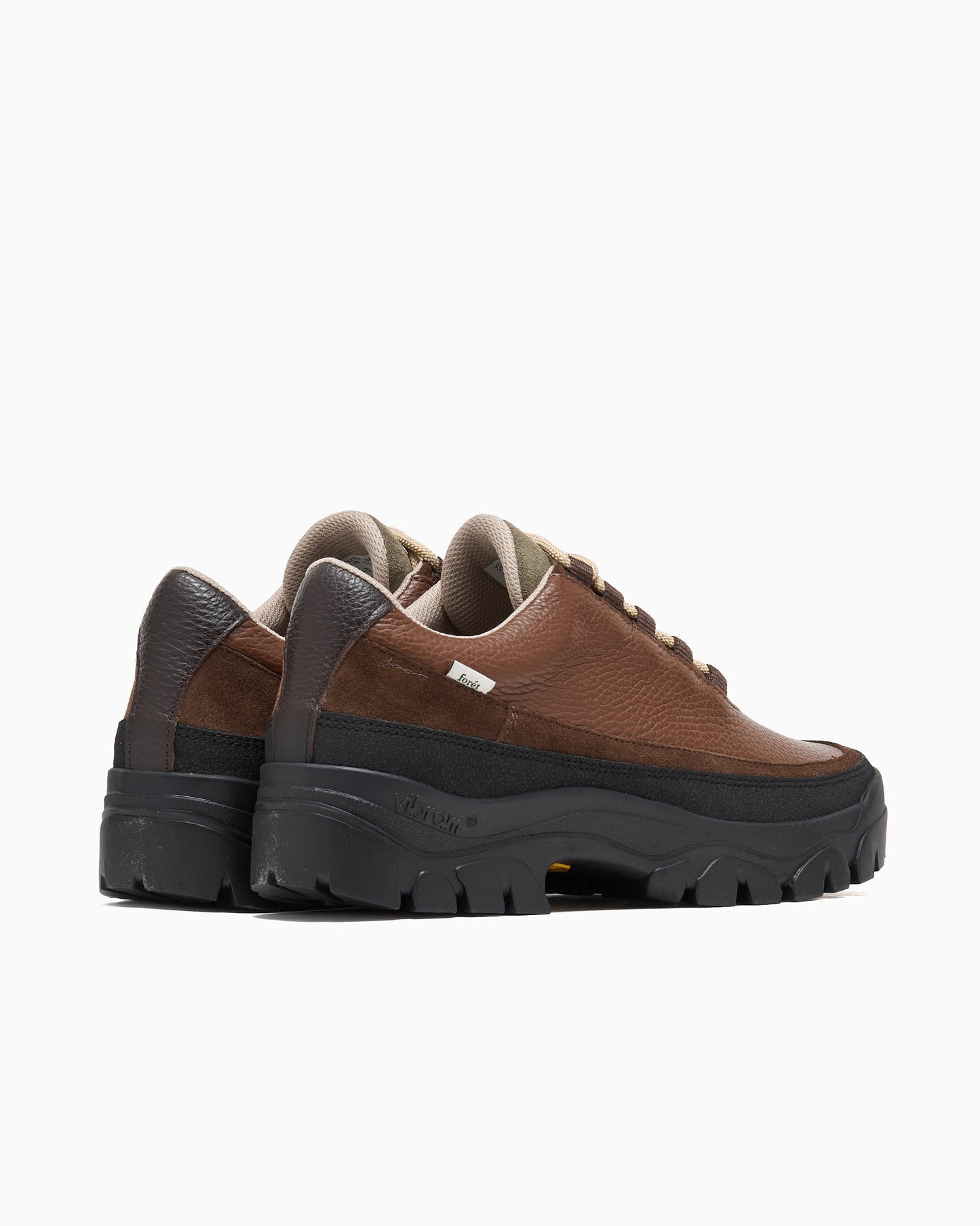 Zapatos forét x Tarvas Easy Hiker Vibram Leather para hombre
