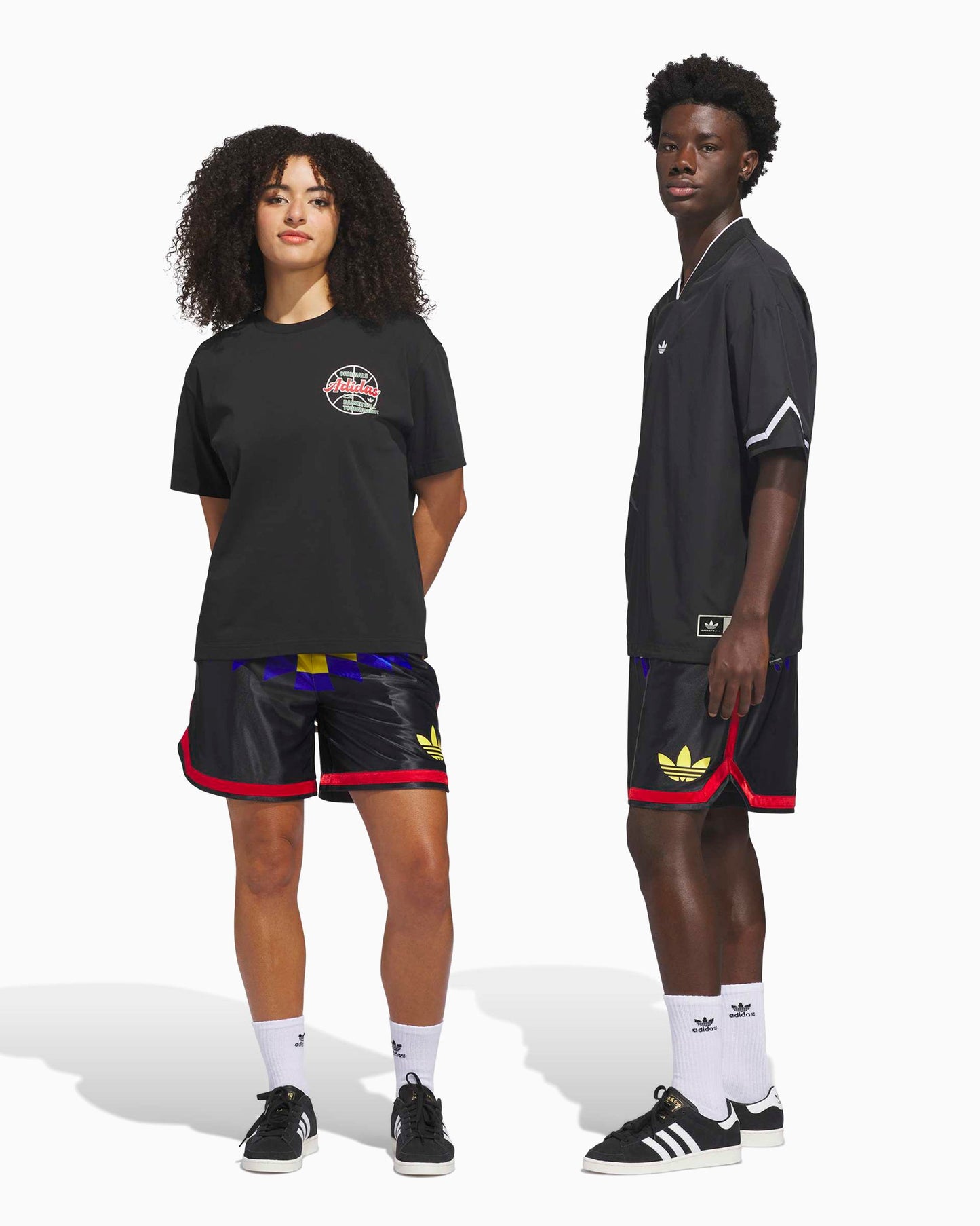 Pantalones cortos Relaxed adidas Originals Basketbal Diamond Pack Unisex