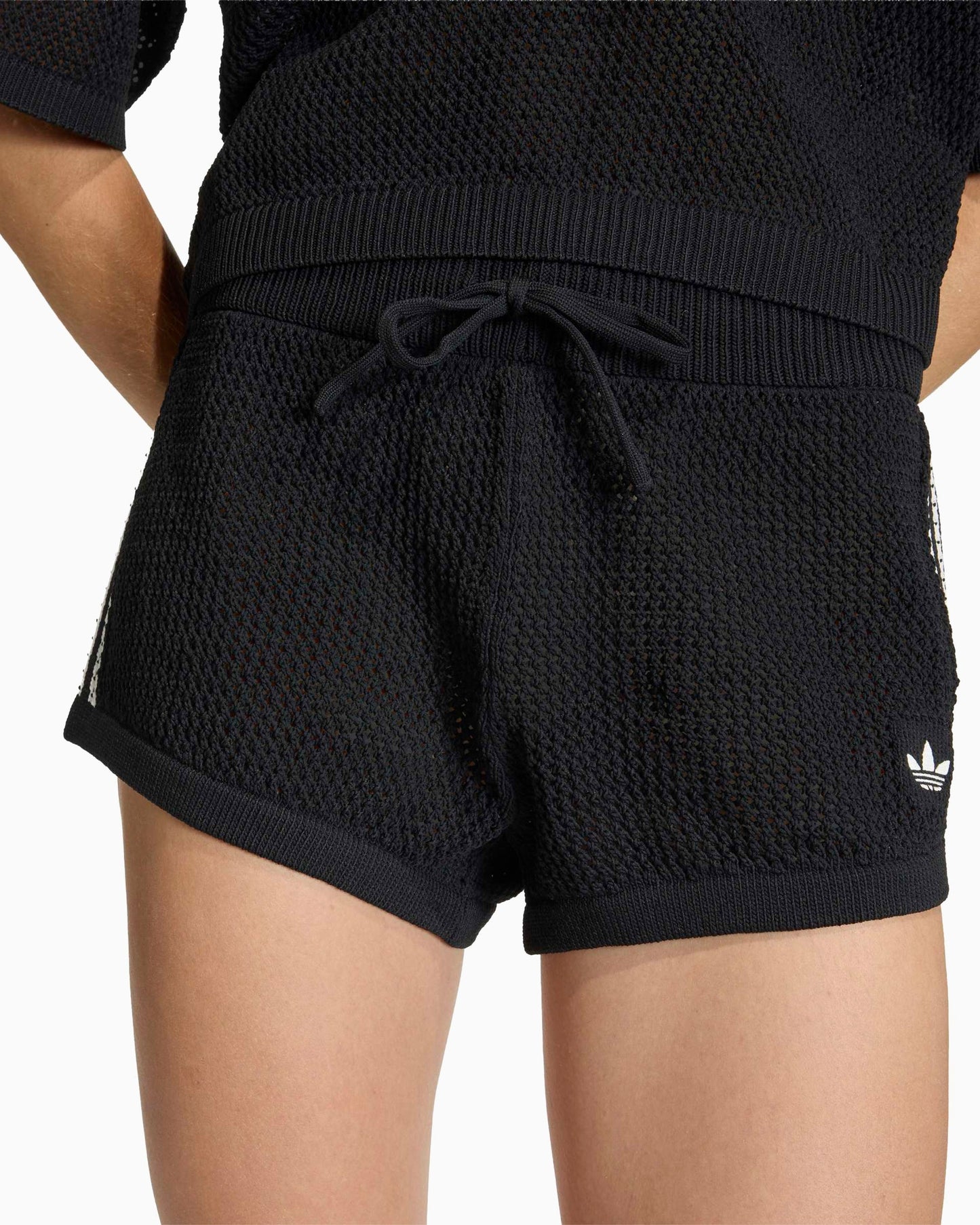 Pantalones cortos Slim adidas Originals Crochet para mujer